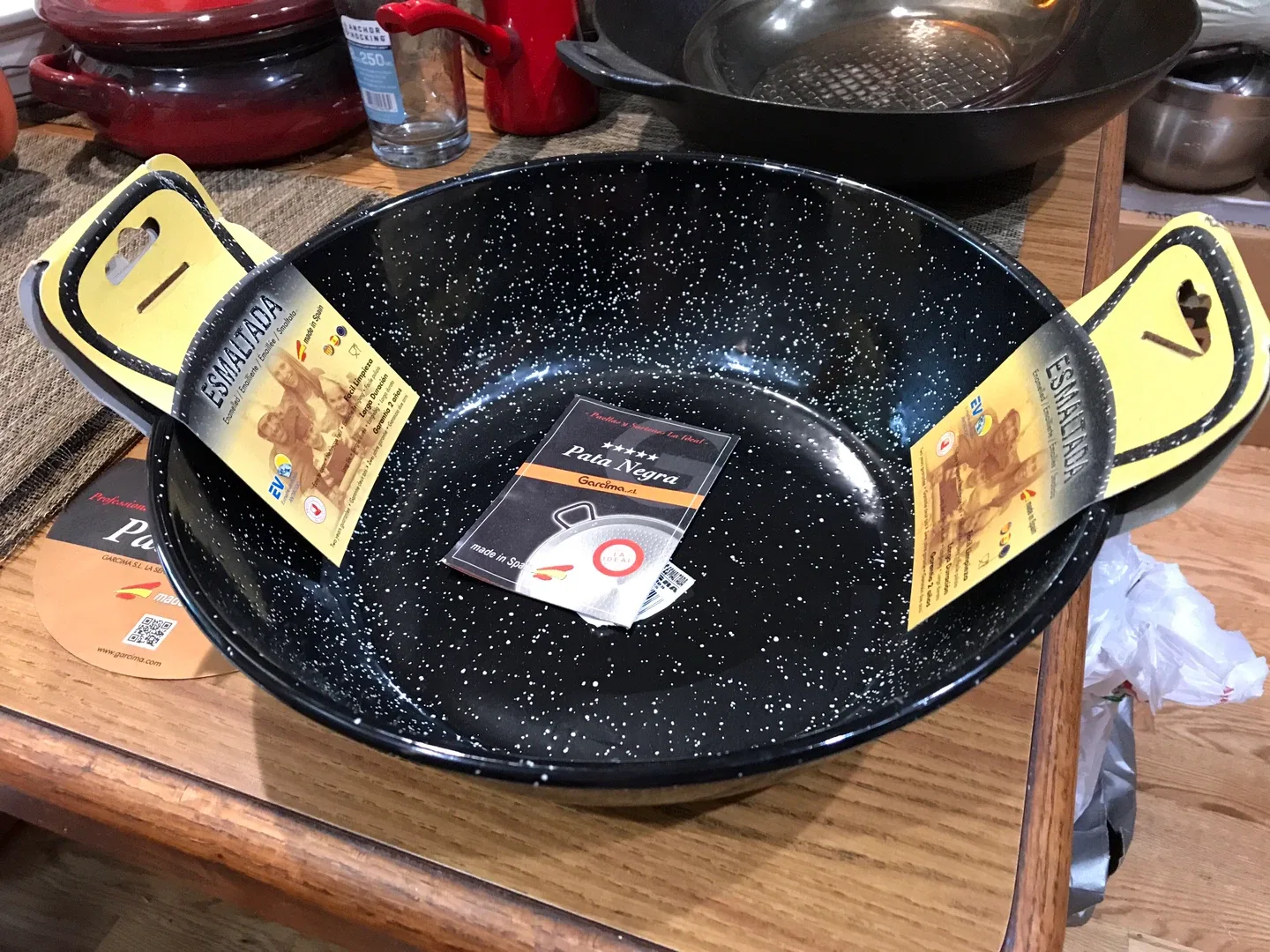 ESMALTADA Paella Pan - 13 inch
