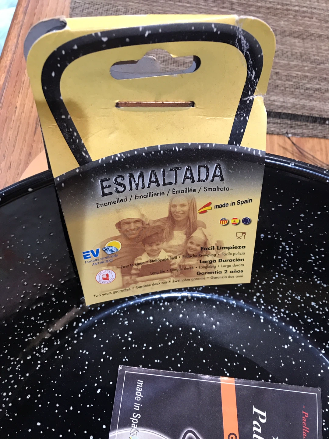 ESMALTADA Paella Pan - 13 inch - photo 2