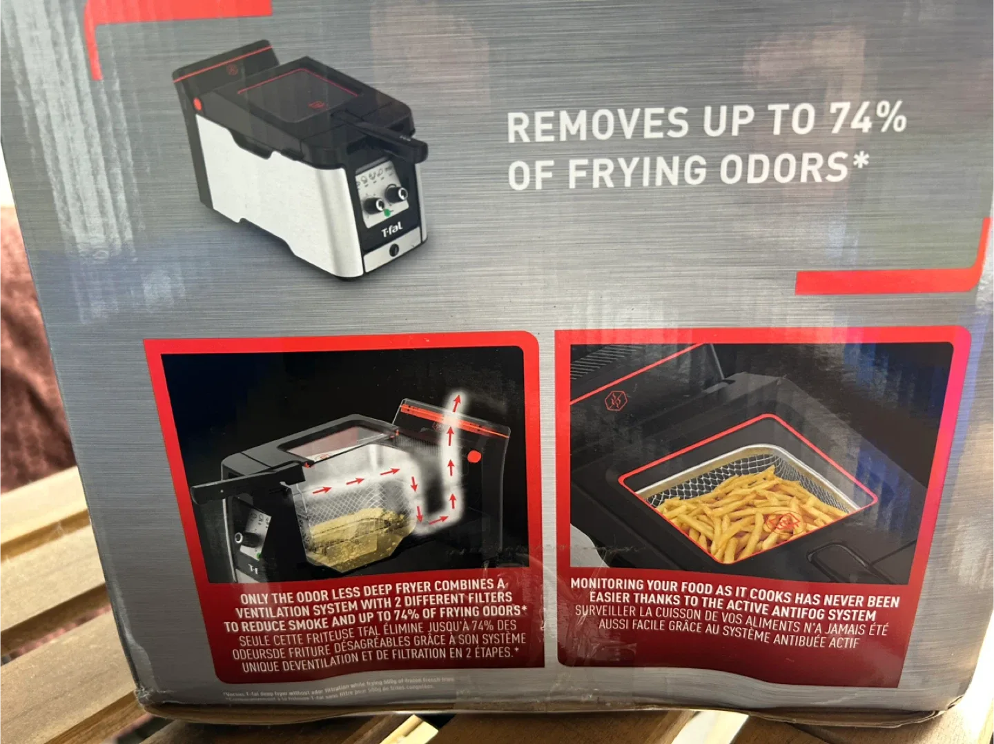 🥕T-fal Odor Less Deep Fryer image indicator(2)