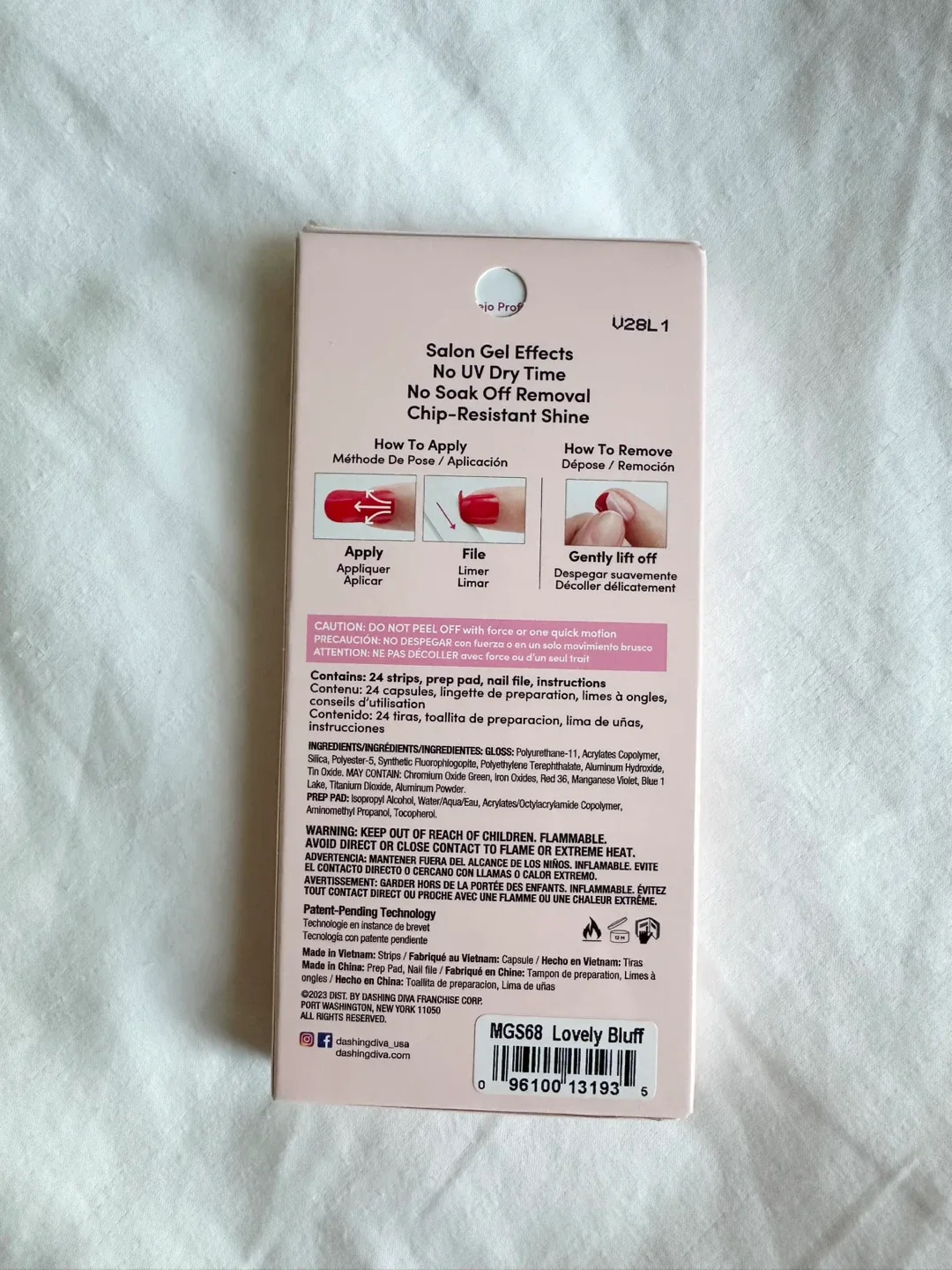 New Dashing Diva Ultra Shine Gel Nail Strips image indicator(3)