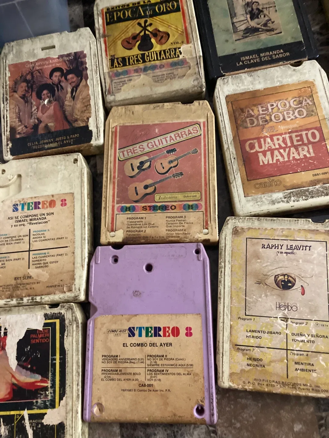 Mixed Lot of Vintage 8-Track Tapes image indicator(3)