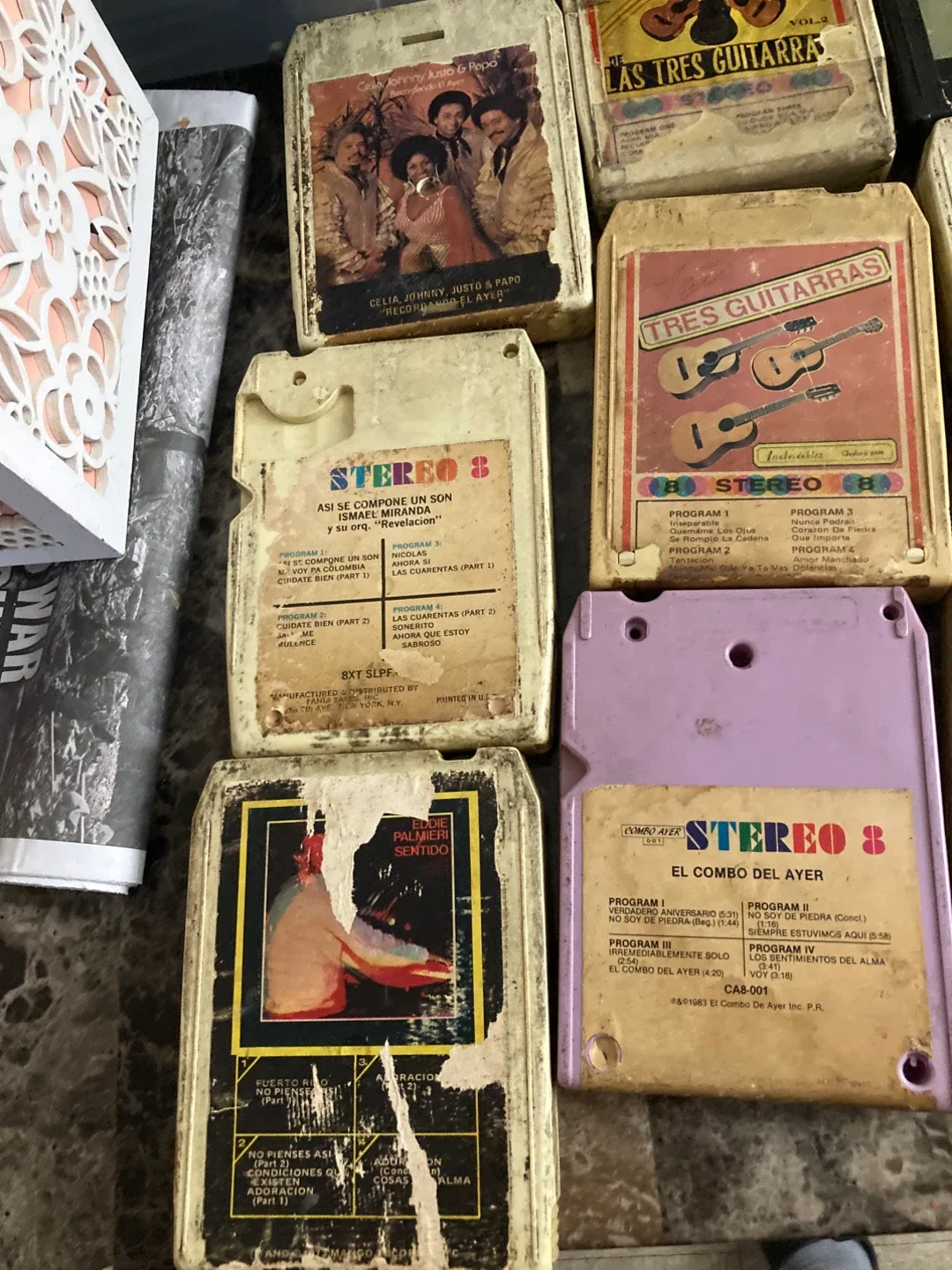Mixed Lot of Vintage 8-Track Tapes image indicator(4)