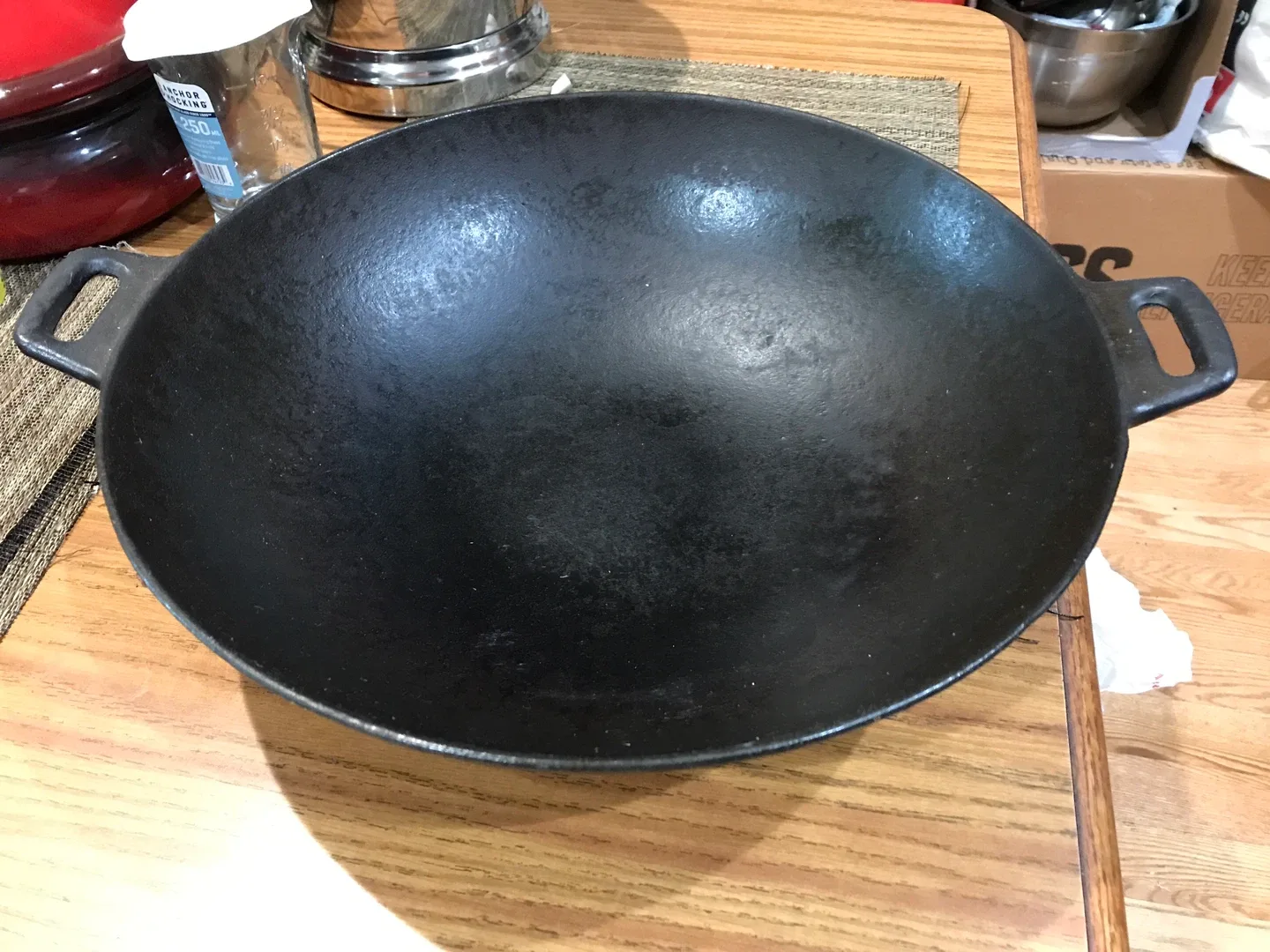 Cast Iron Wok Made in USA