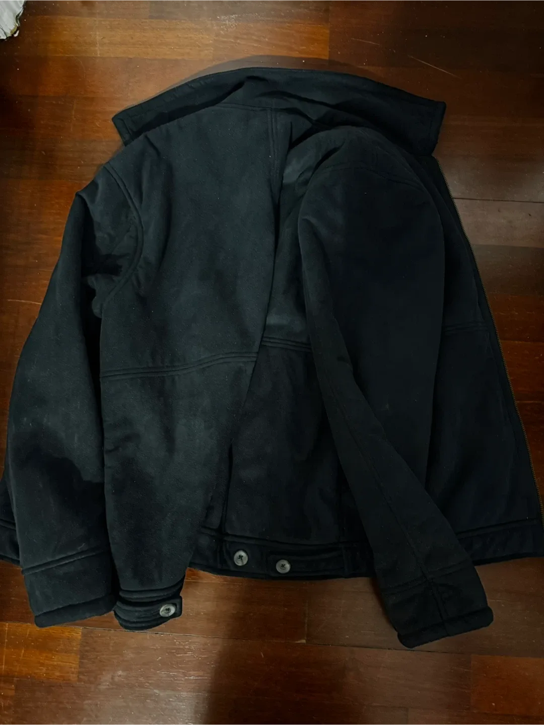 KAID Black Sherpa Lined Jacket - Size M image indicator(3)