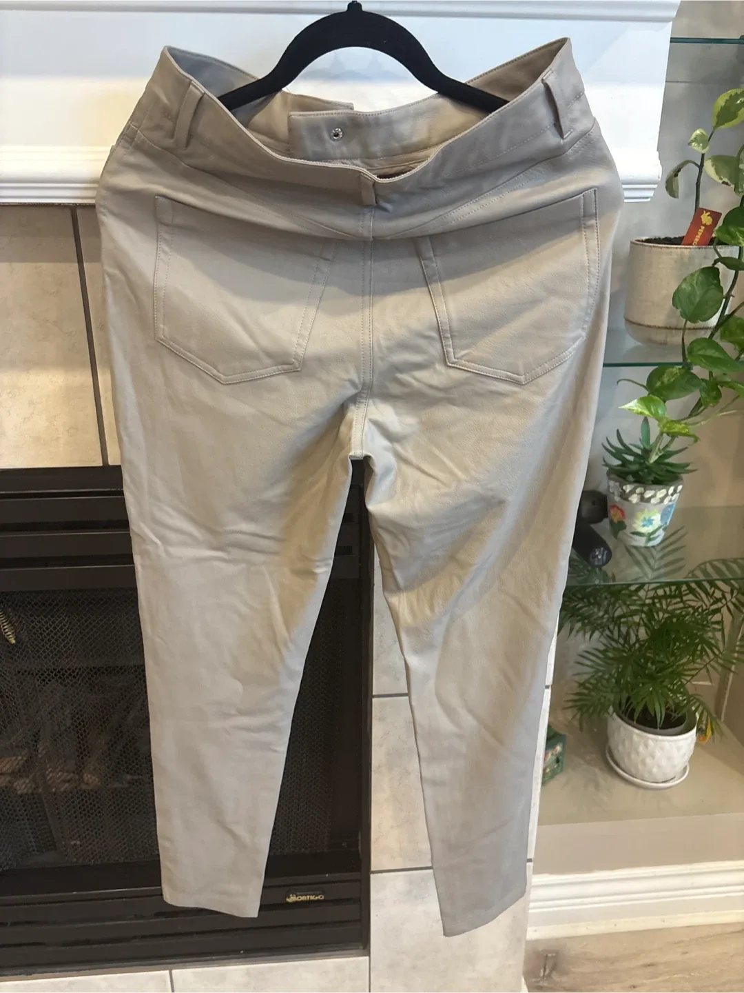 Stradivarius Faux Leather Pants - Size 10 image indicator(5)