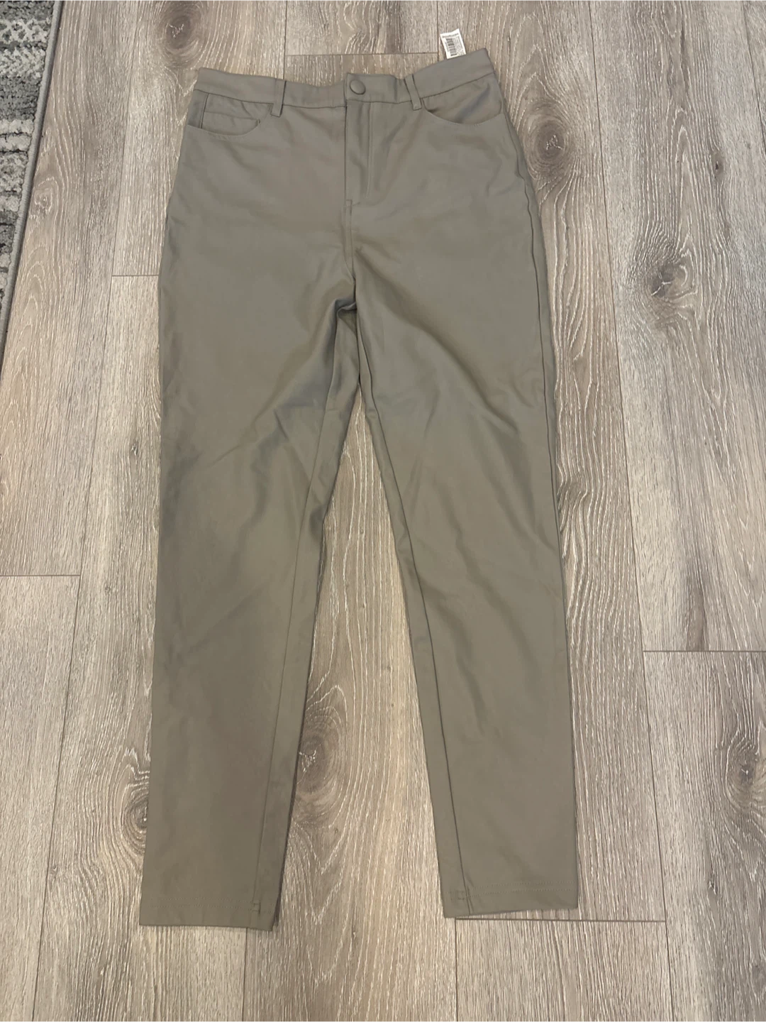 Stradivarius Faux Leather Pants - Size 10