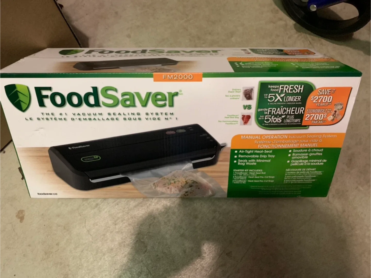 FoodSaver FM2000 Vacuum Sealing System image indicator(2)