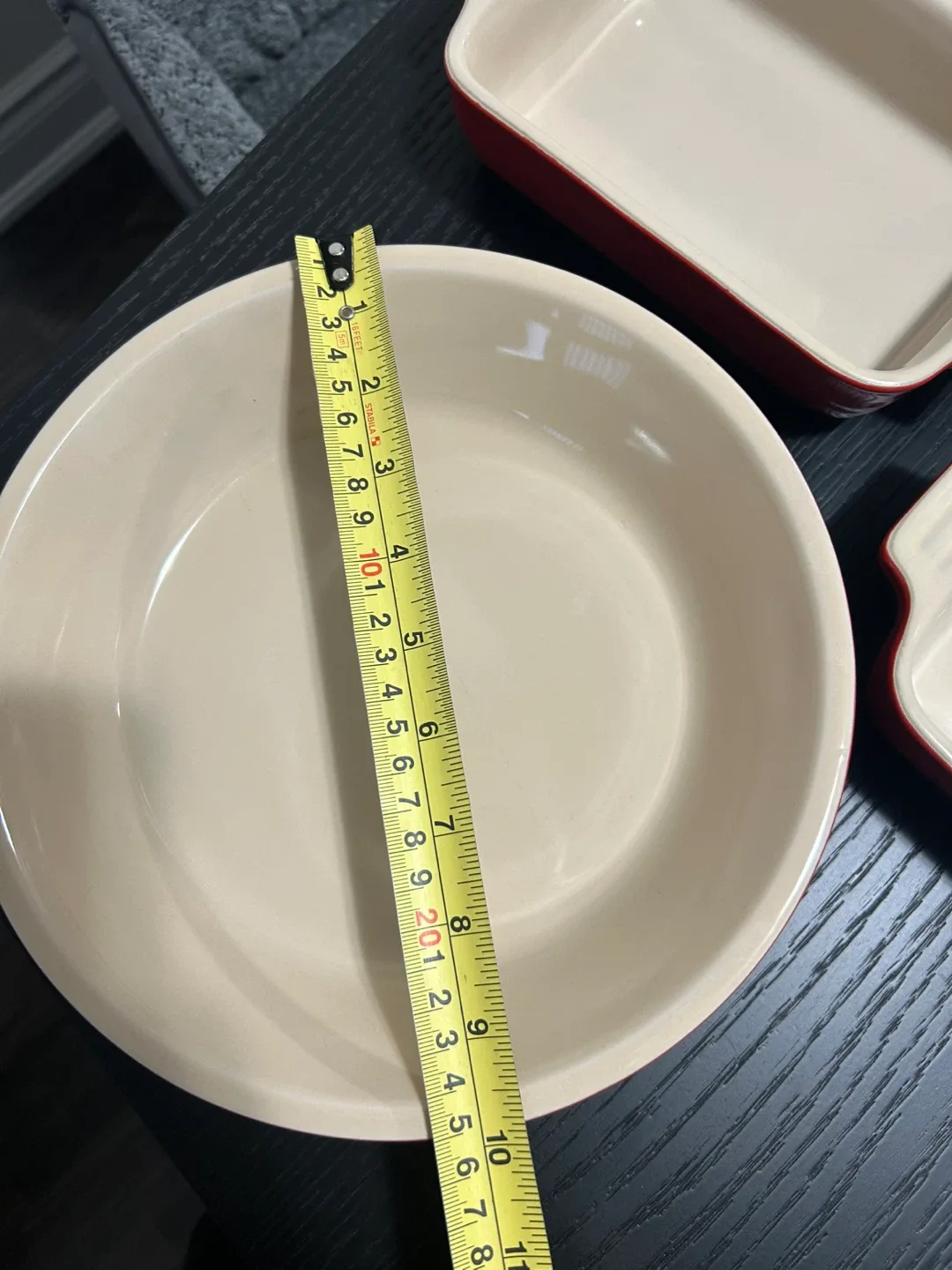 Le Creuset new red casserole dish set -  value of 195$+tax image indicator(6)