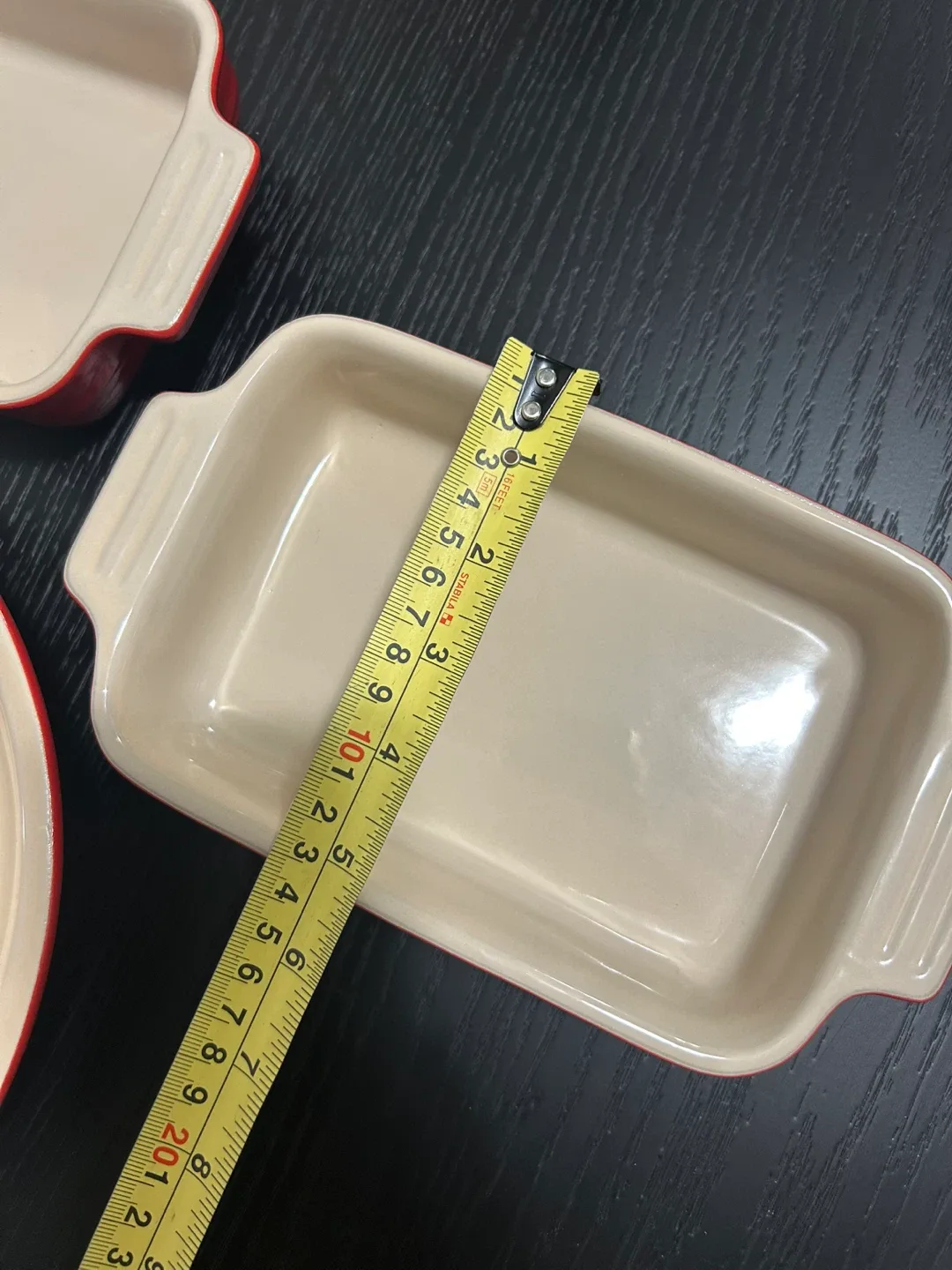 Le Creuset new red casserole dish set -  value of 195$+tax image indicator(8)