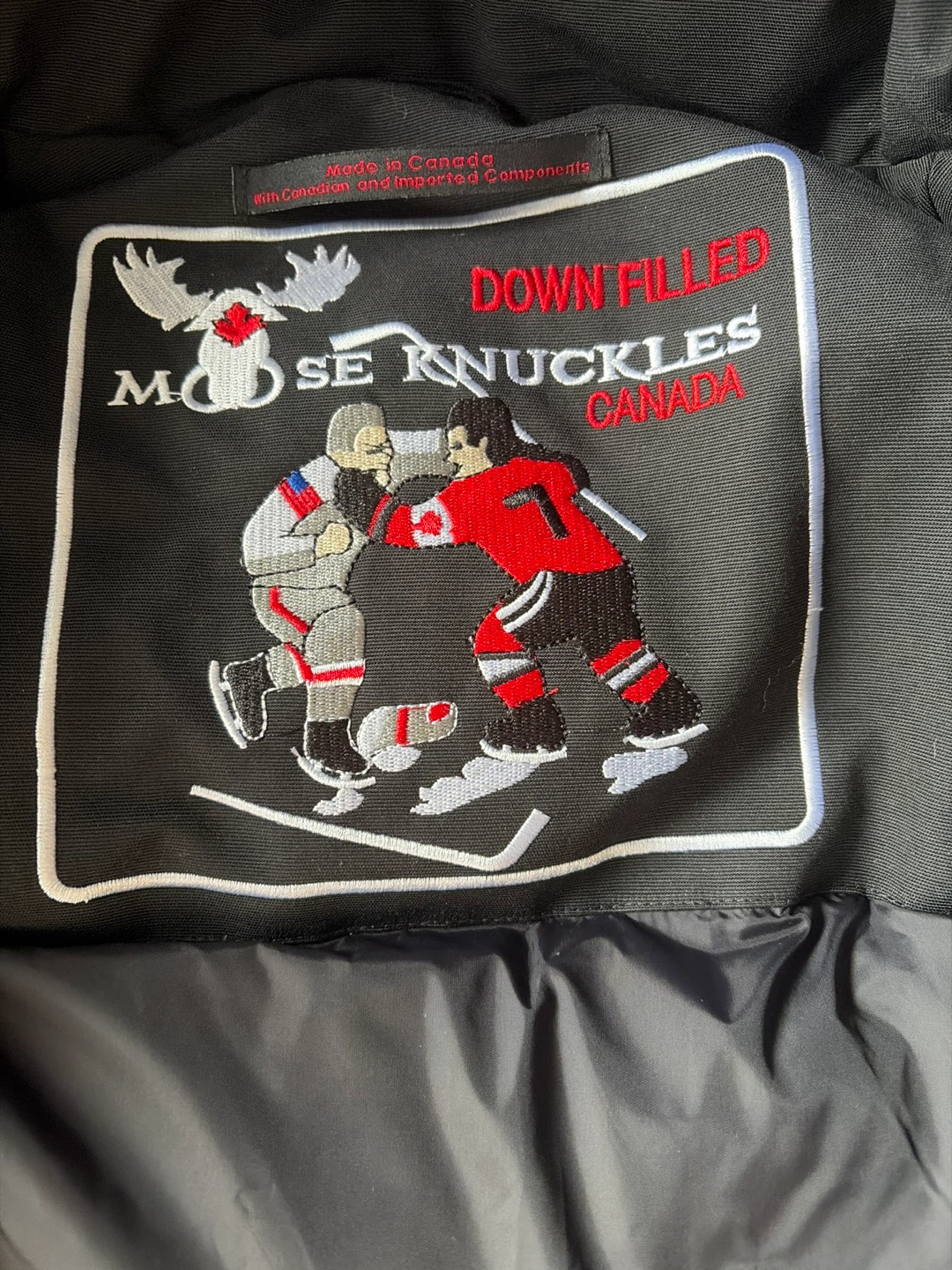 Moose Knuckles Bomber Jacket - Size M/M - photo 2