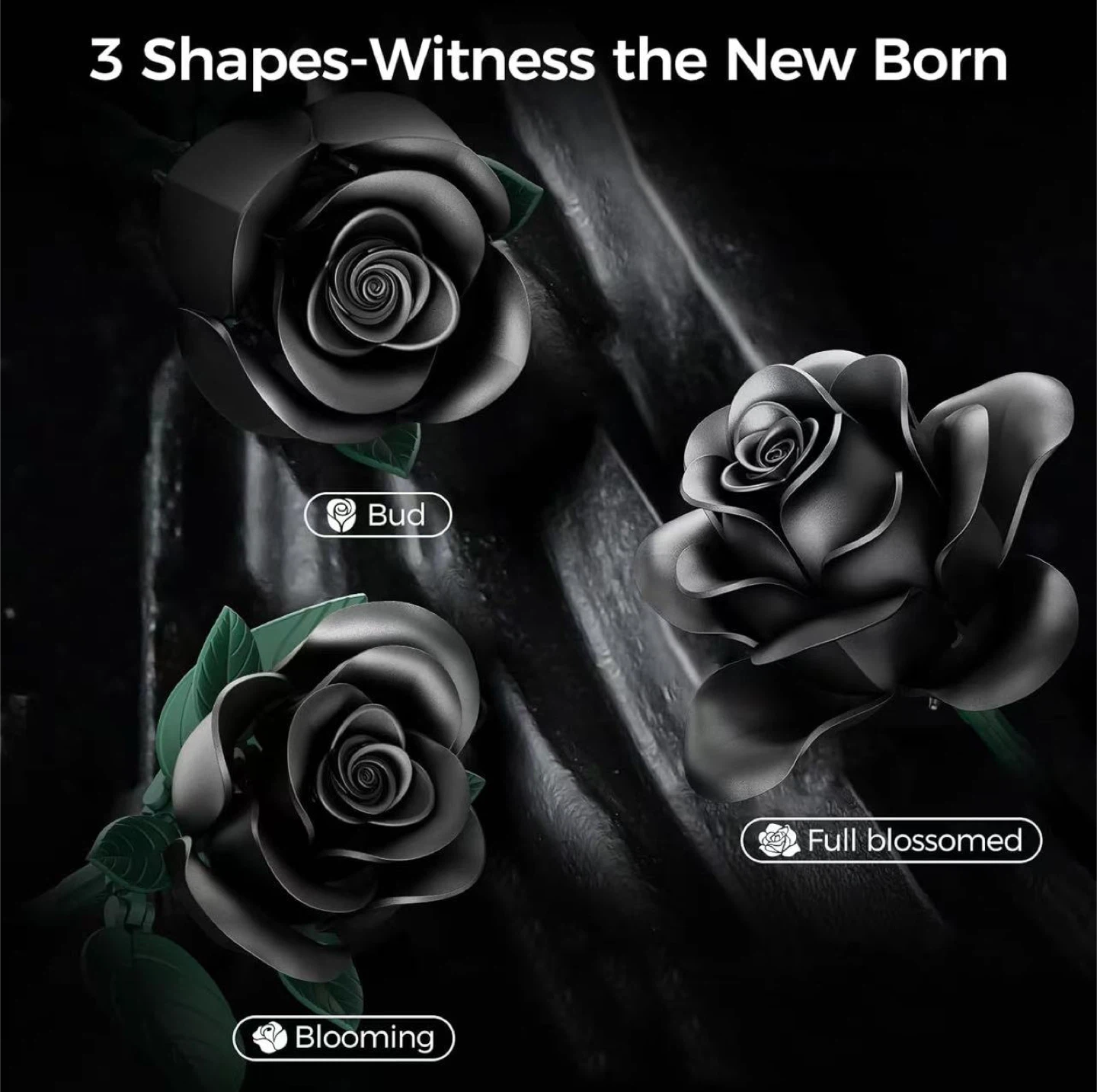 Black Roses Building Kit - 640 PCS - photo 5