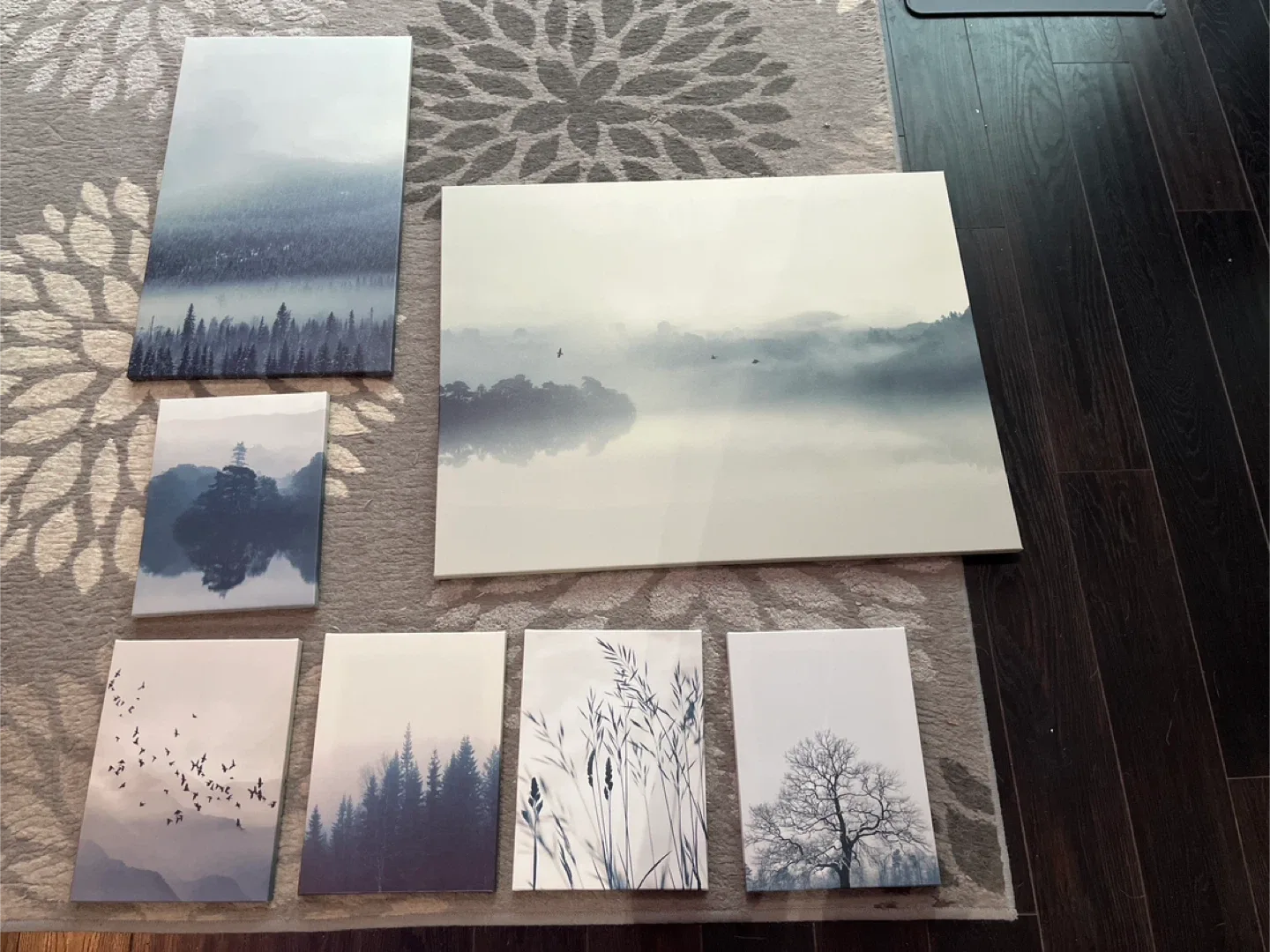 Landscape Wall Art - Set of 8