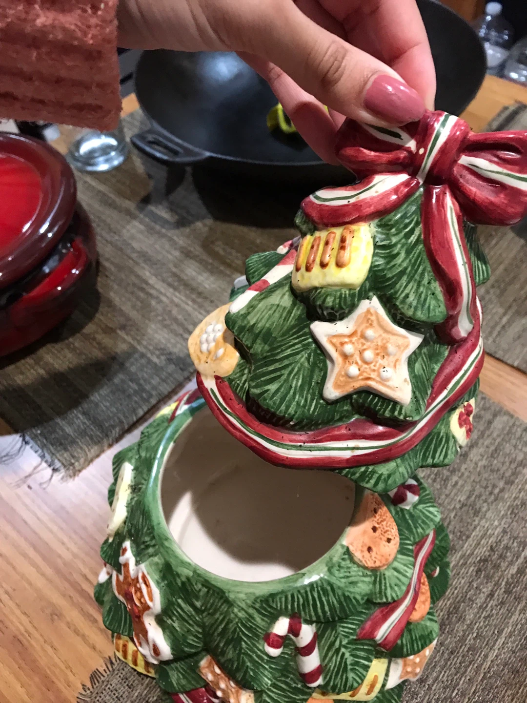 Christmas Tree Cookie Jar - photo 2