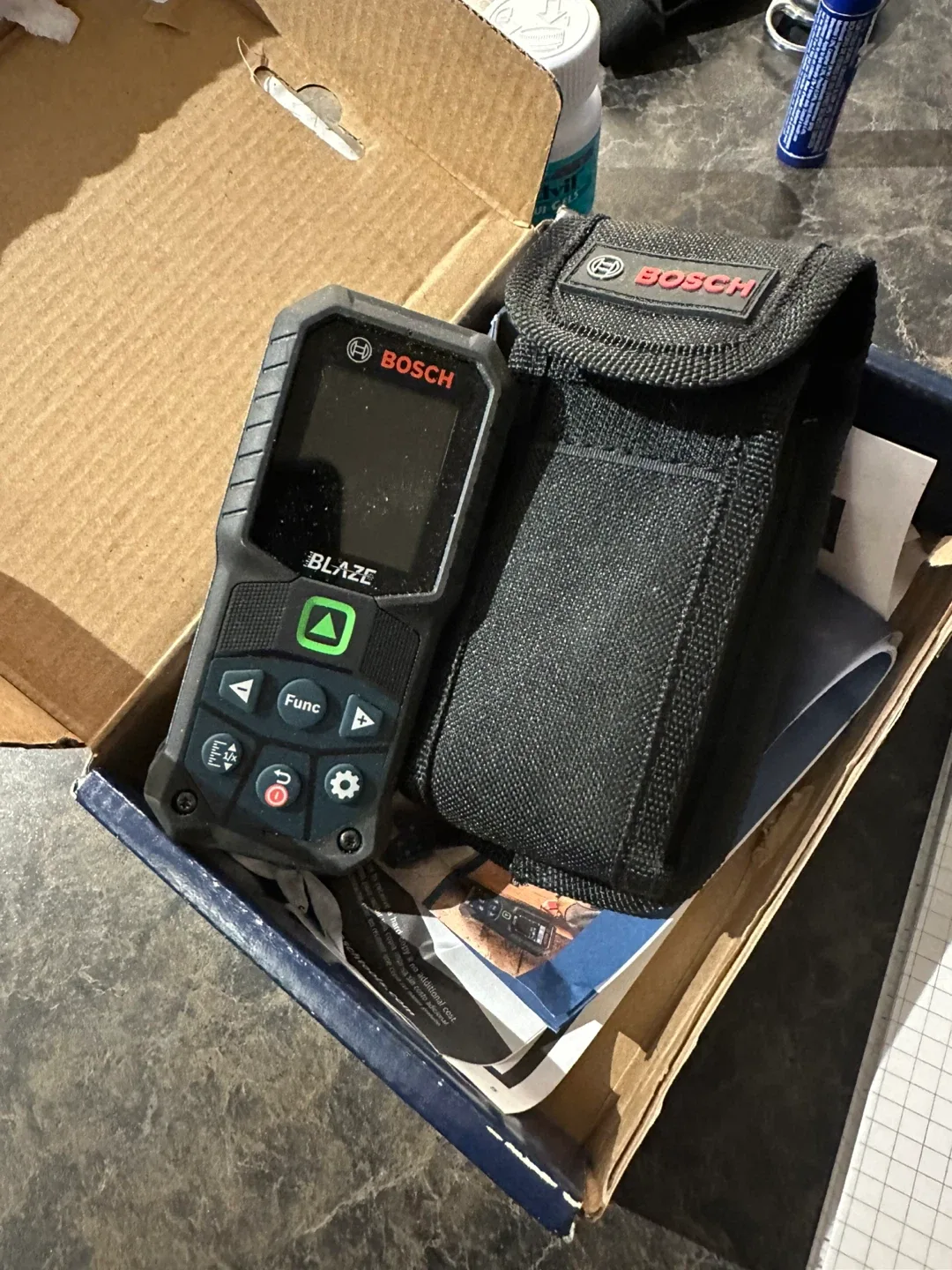 Bosch Blaze Laser Distance Measurer image indicator(2)