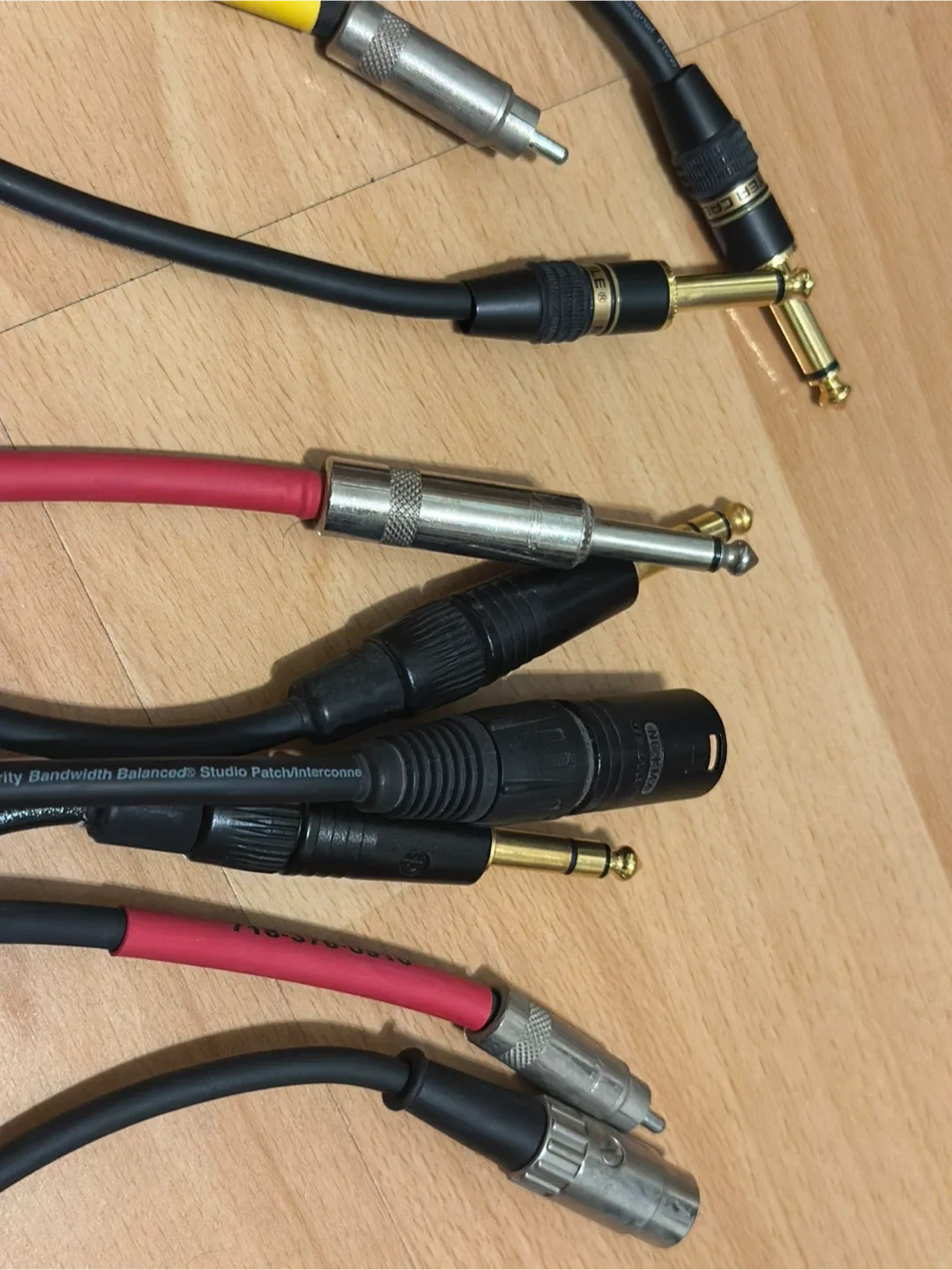 Monster Audio Cables - XLR, 1/4 inch, RCA, and More