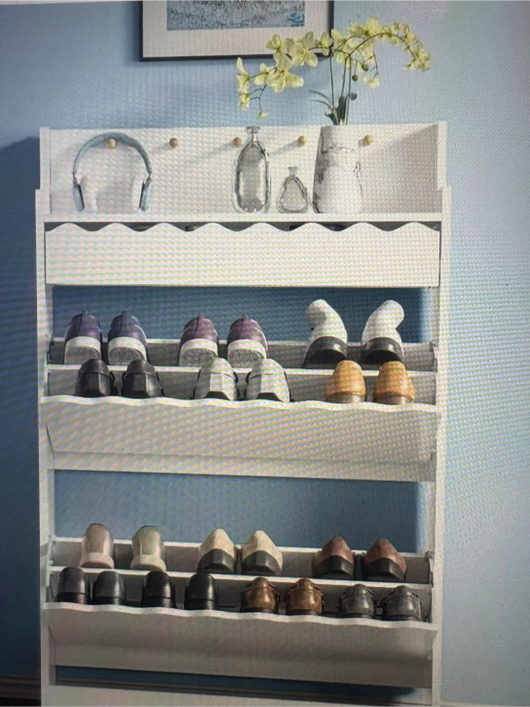 IEkA  H0112 White Shoe Cabinet - photo 2