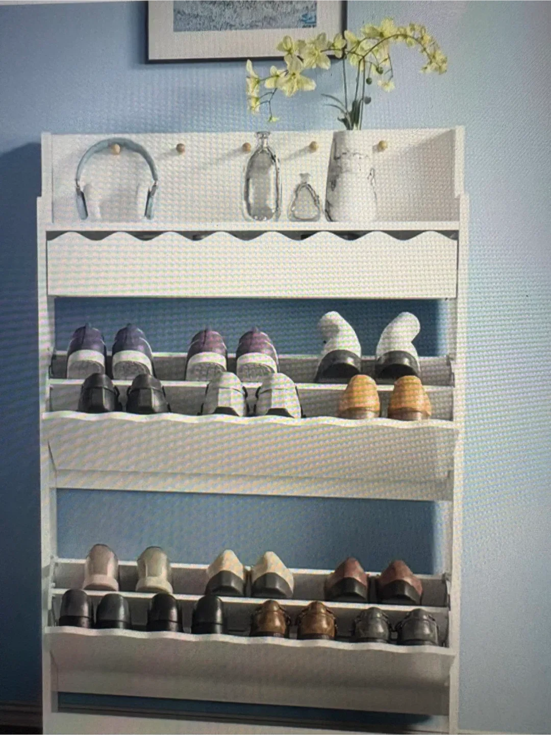 IEkA  H0112 White Shoe Cabinet image indicator(2)