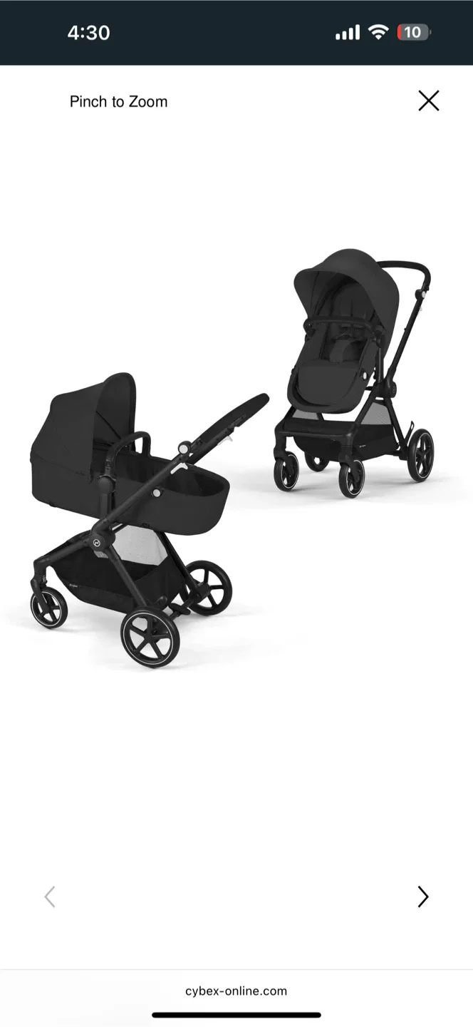 Cybex- travel Stroller & Bassinet image indicator(4)