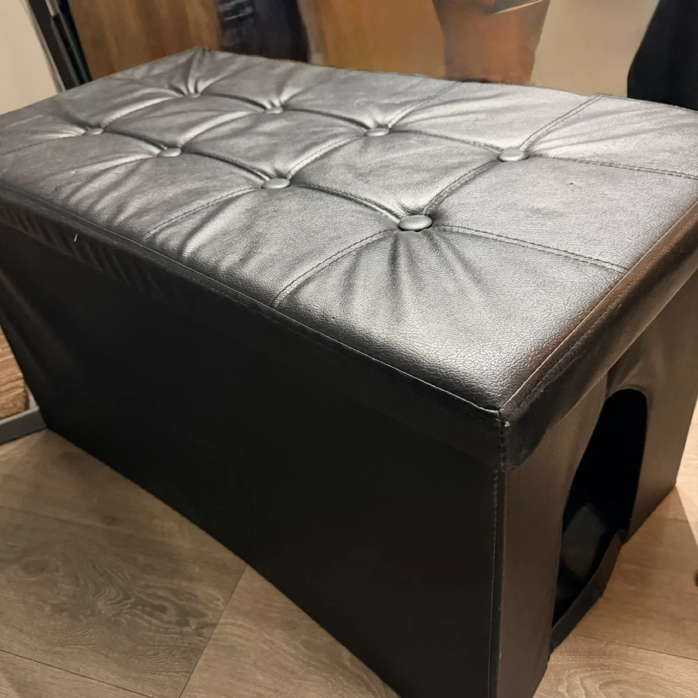 MEEXPAWS Cat Litter Box Enclosure - Extra Large image indicator(9)