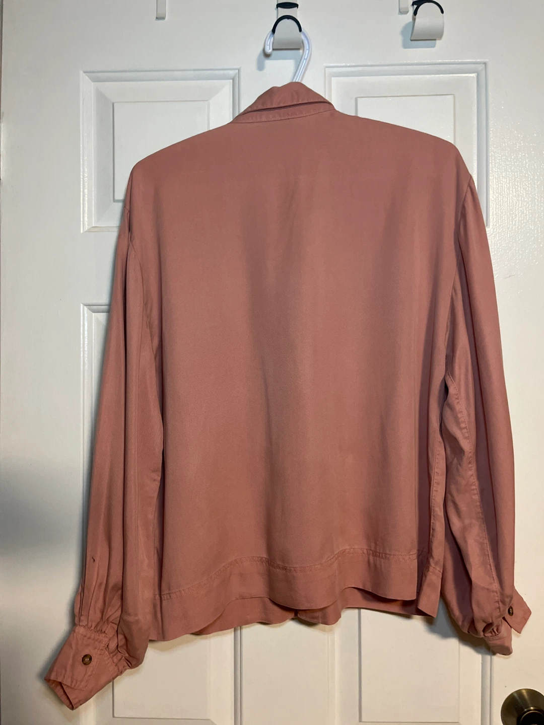 Topshop Pink Long Sleeve Shirt - UK Size 8 - photo 4