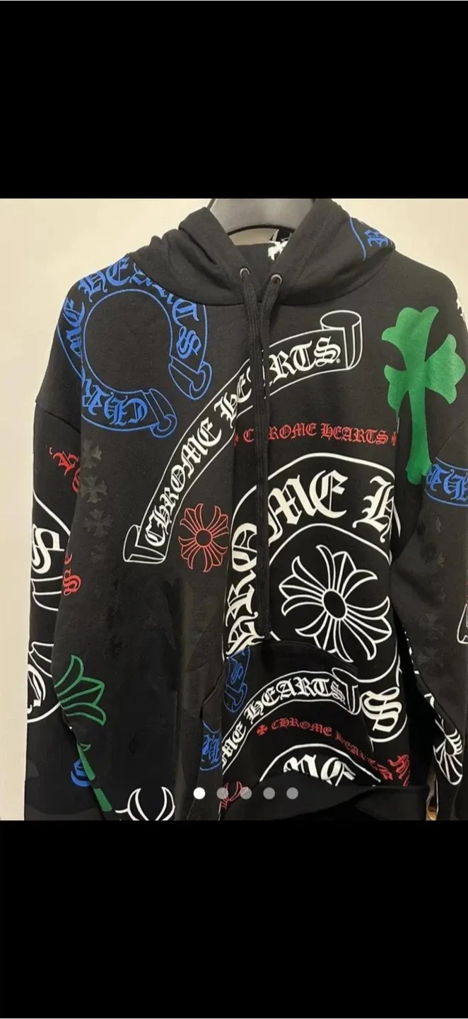 Chrome Hearts Black Hoodie thumbnail