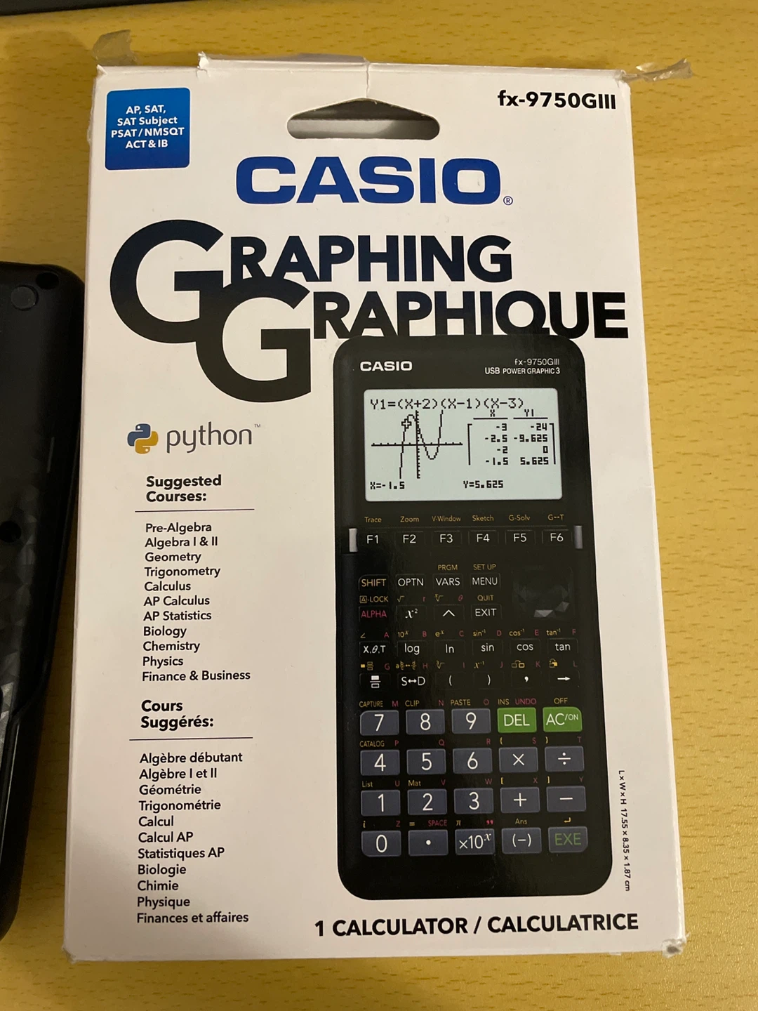 Casio fx-9750GIII USB Power Graphic 3 Calculator