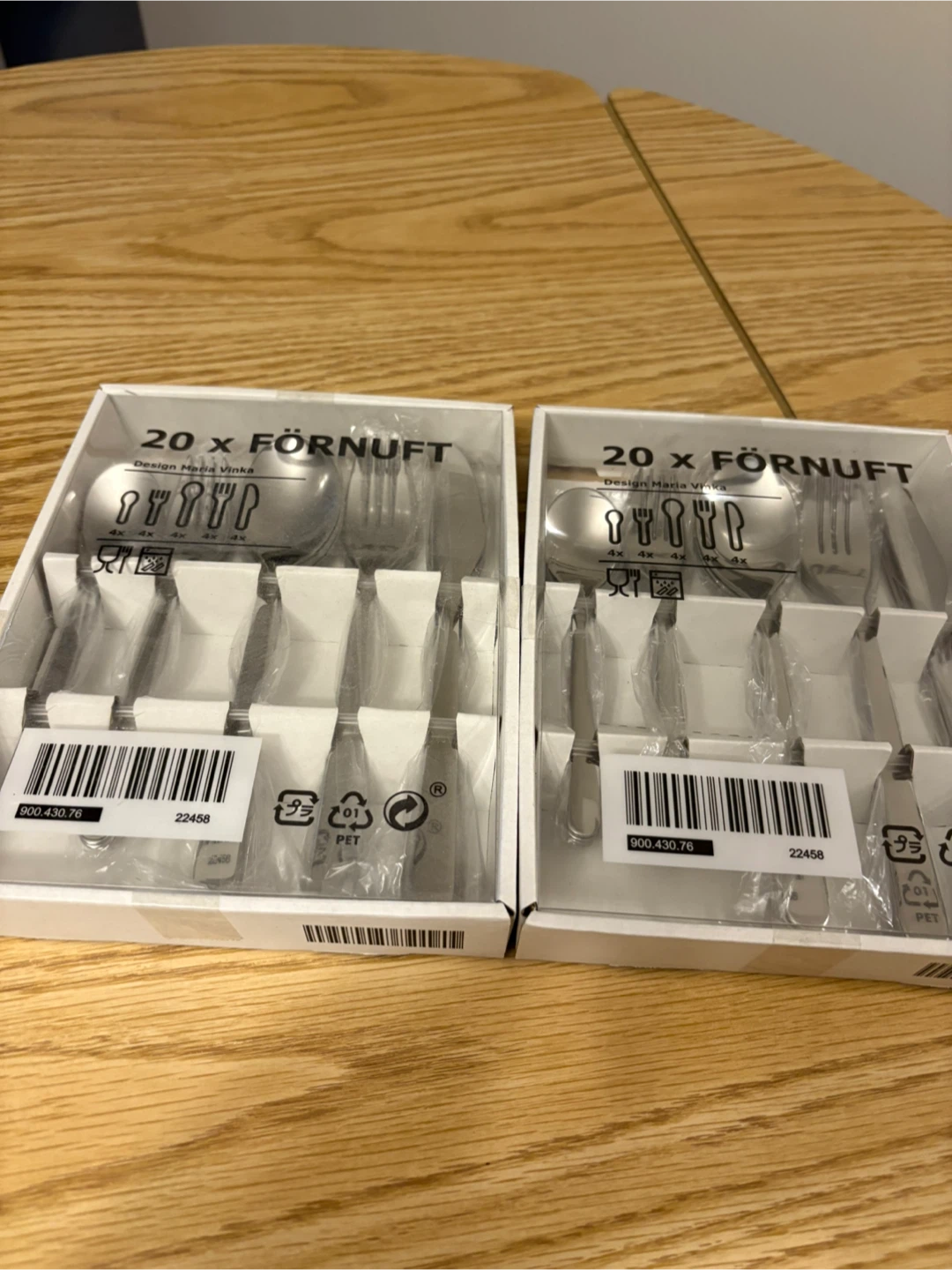 IKEA FÖRNUFT 20-Piece Cutlery Set - New in Box!