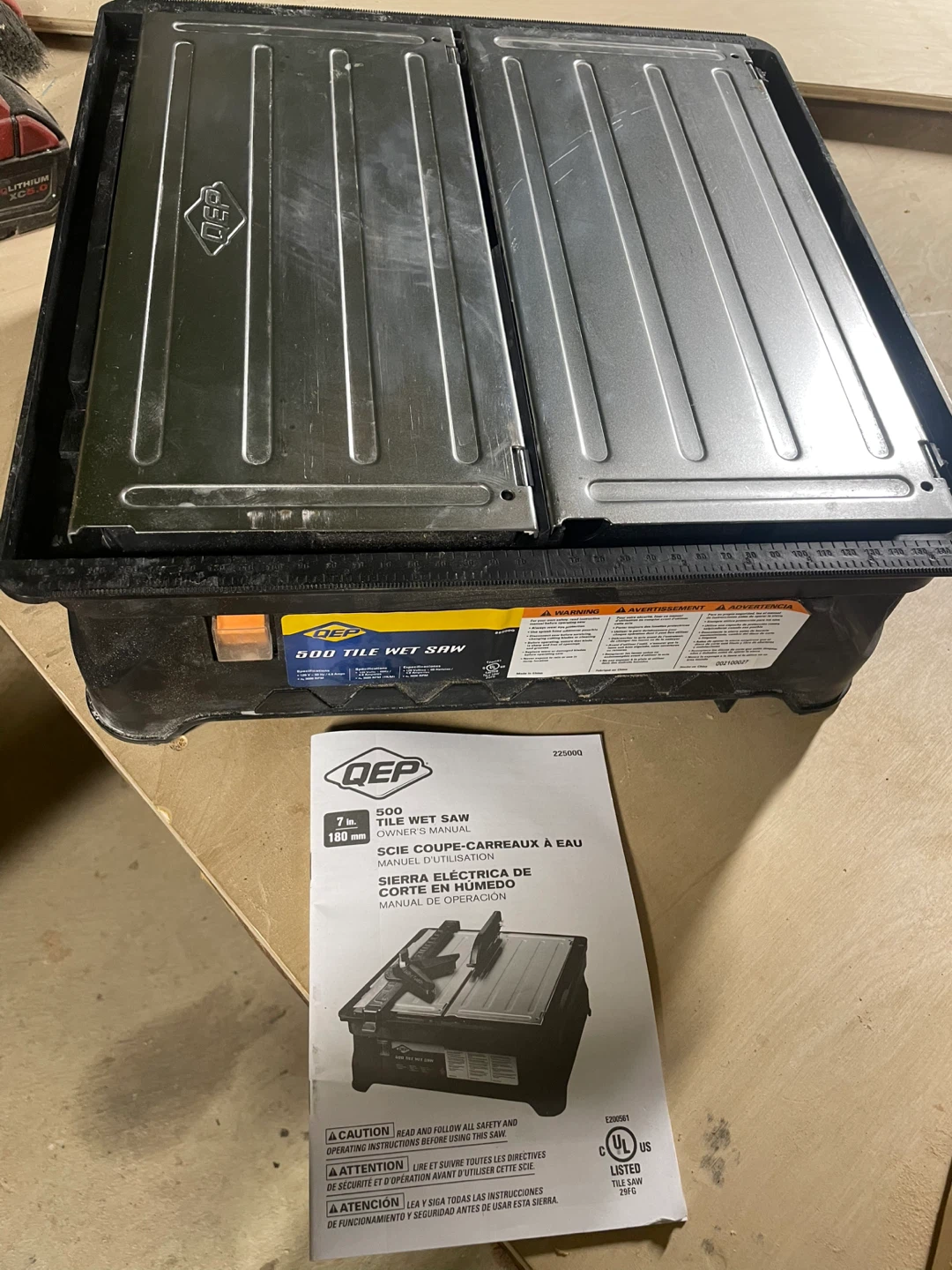 QEP 500 Tile Wet Saw - photo 3