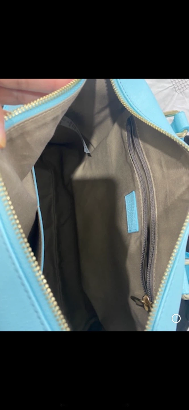 Brand new Gianni Versace Light Blue Satchel Bag - photo 5