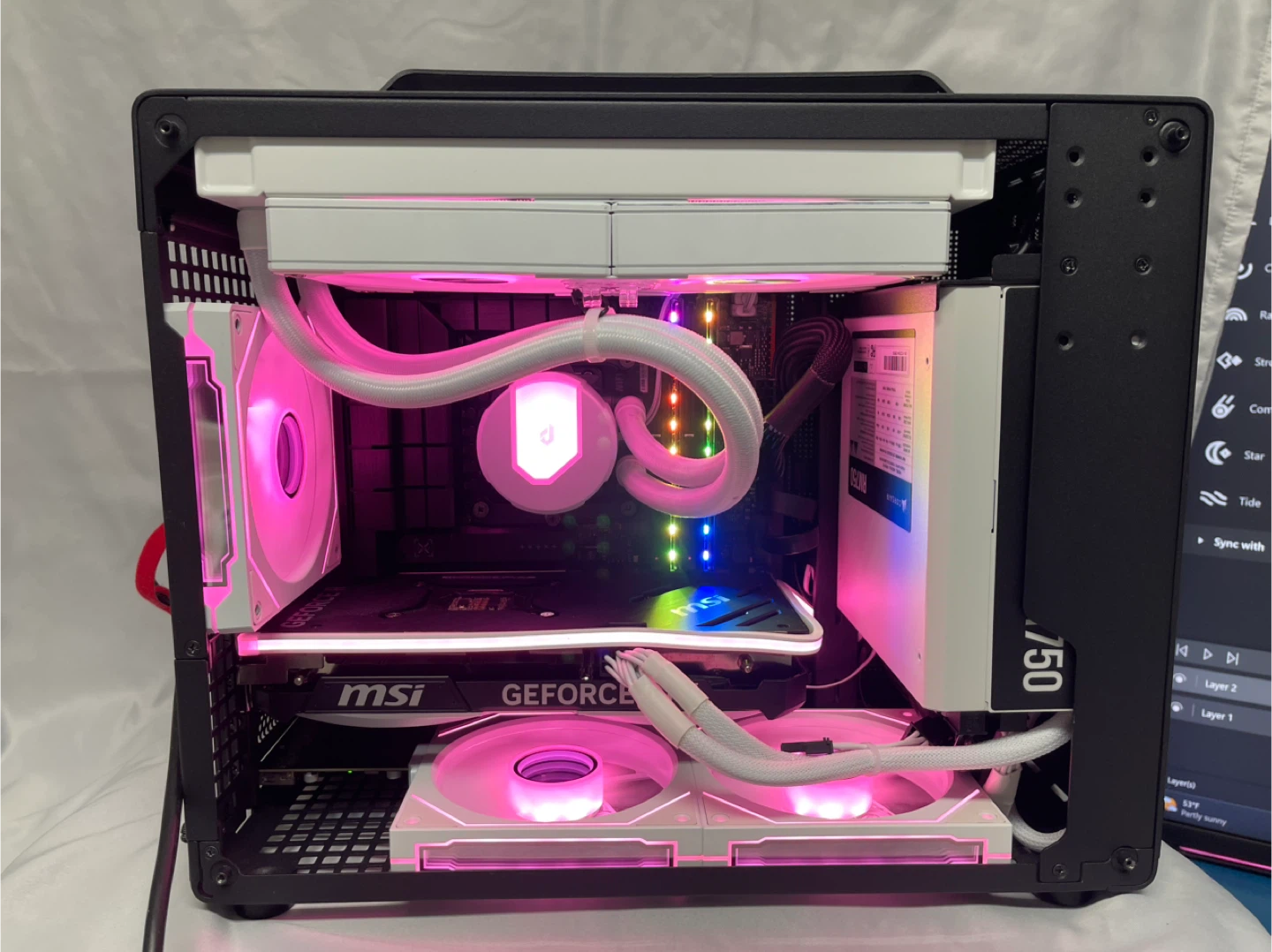 TUF B760M, 4070, 19 12900K, 1TB SSD - photo 4