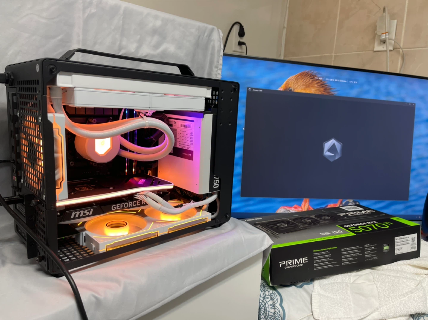 TUF B760M, 4070, 19 12900K, 1TB SSD - photo 3