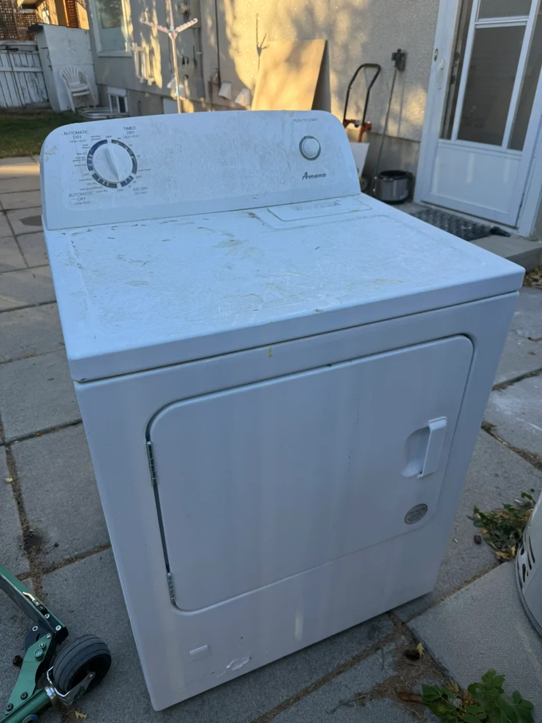 Amana White Clothes Dryer image indicator(2)