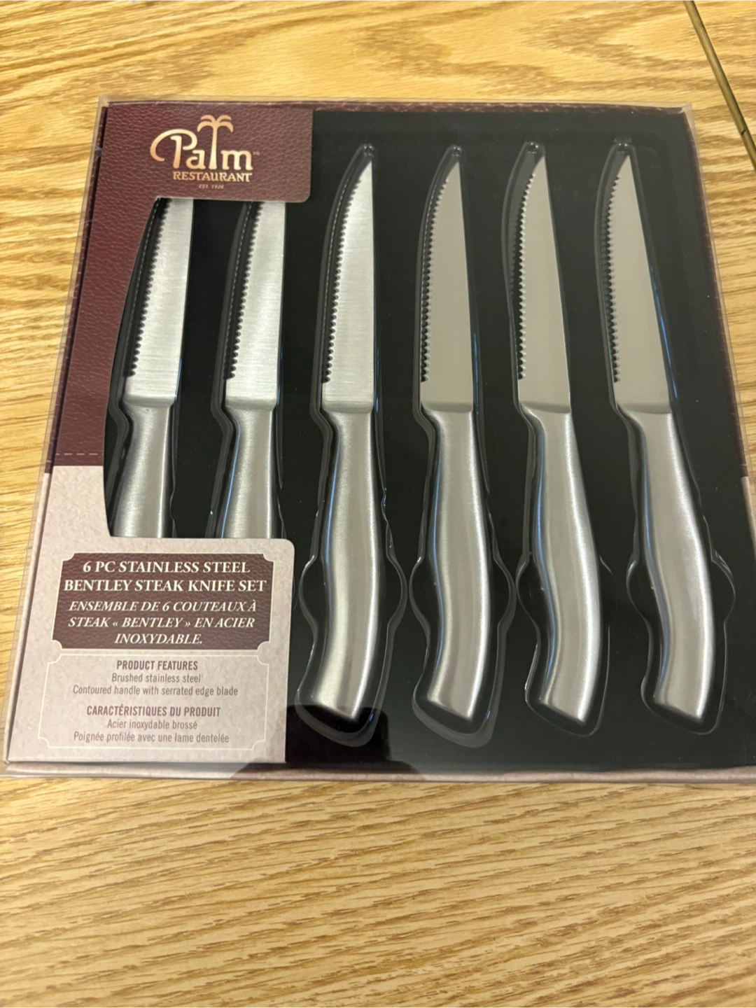 Palm Restaurant Bentley Steak Knife Set (6 pc)