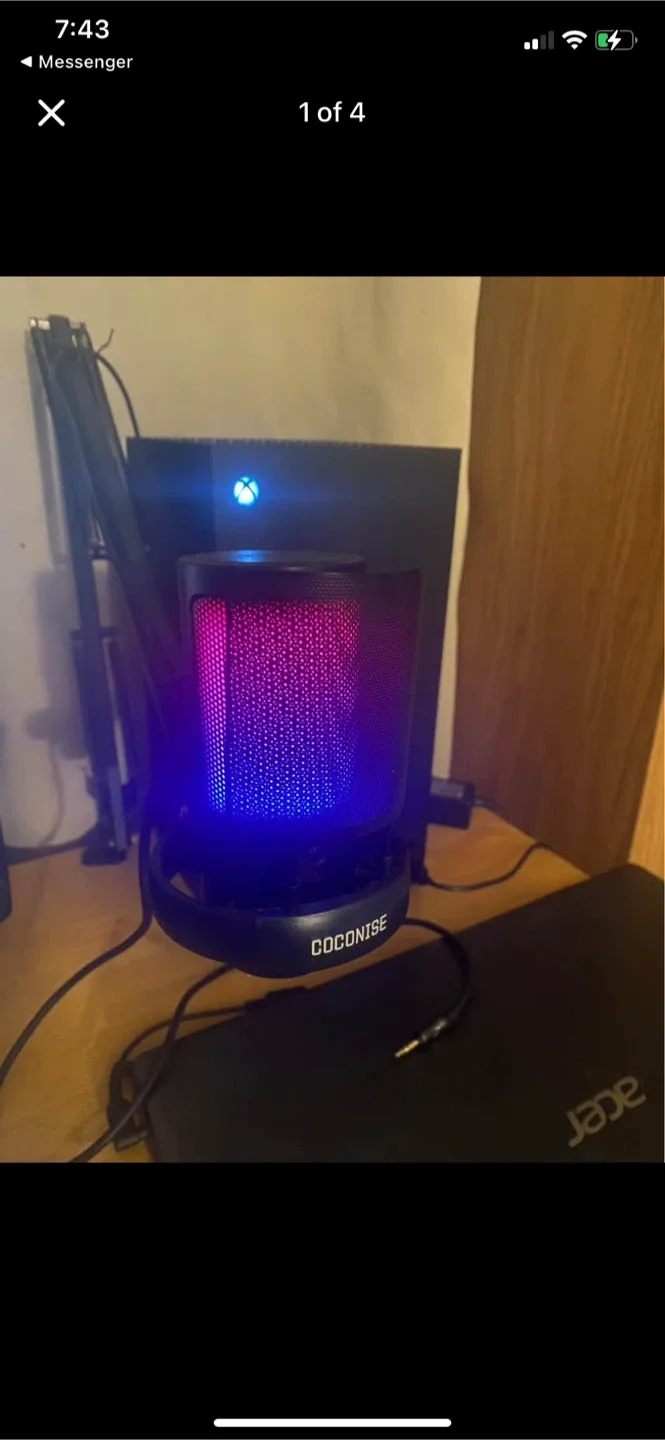 USB gaming mic image indicator(2)