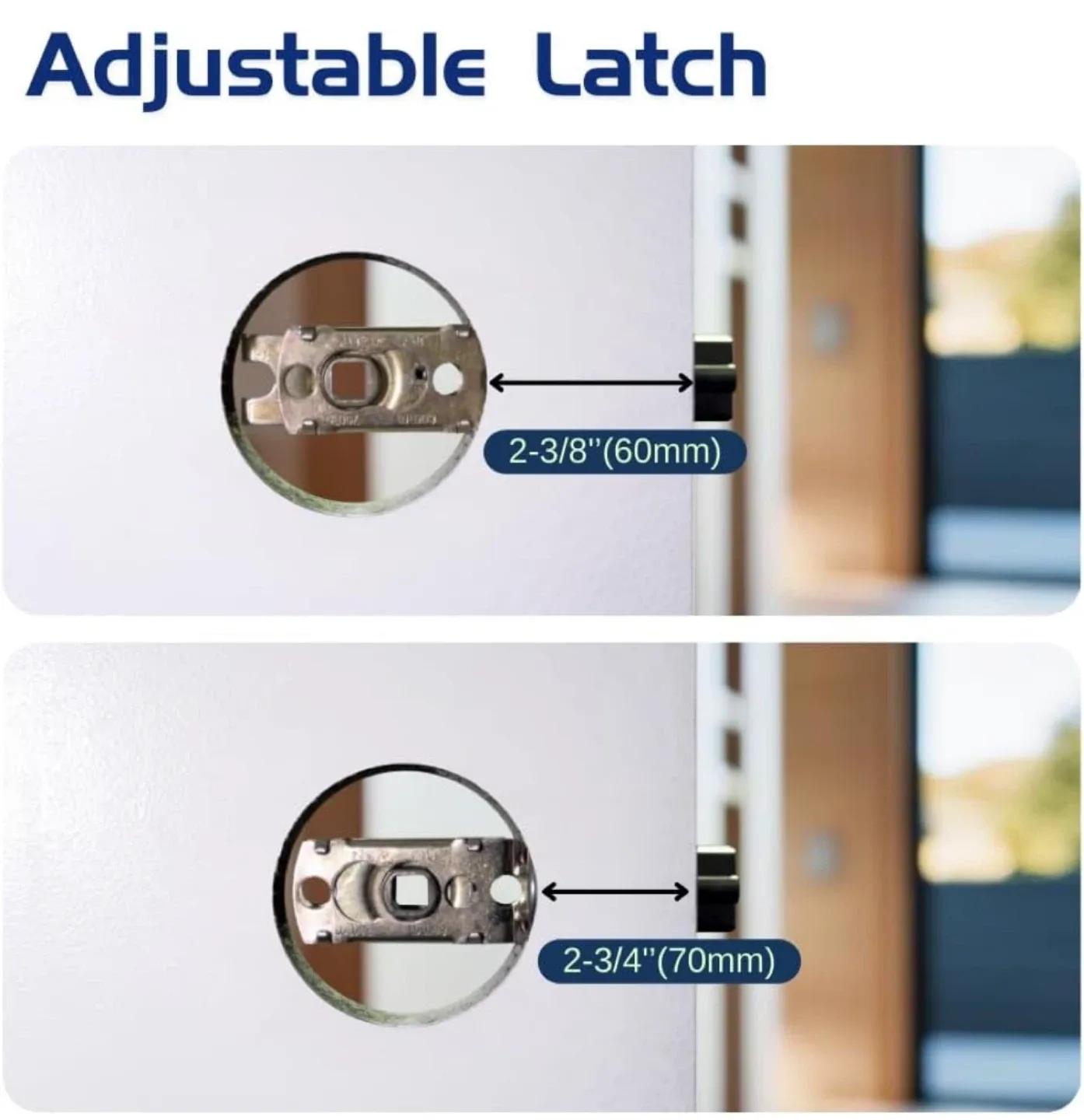 Satin Nickel Entrance Door Knob image indicator(5)