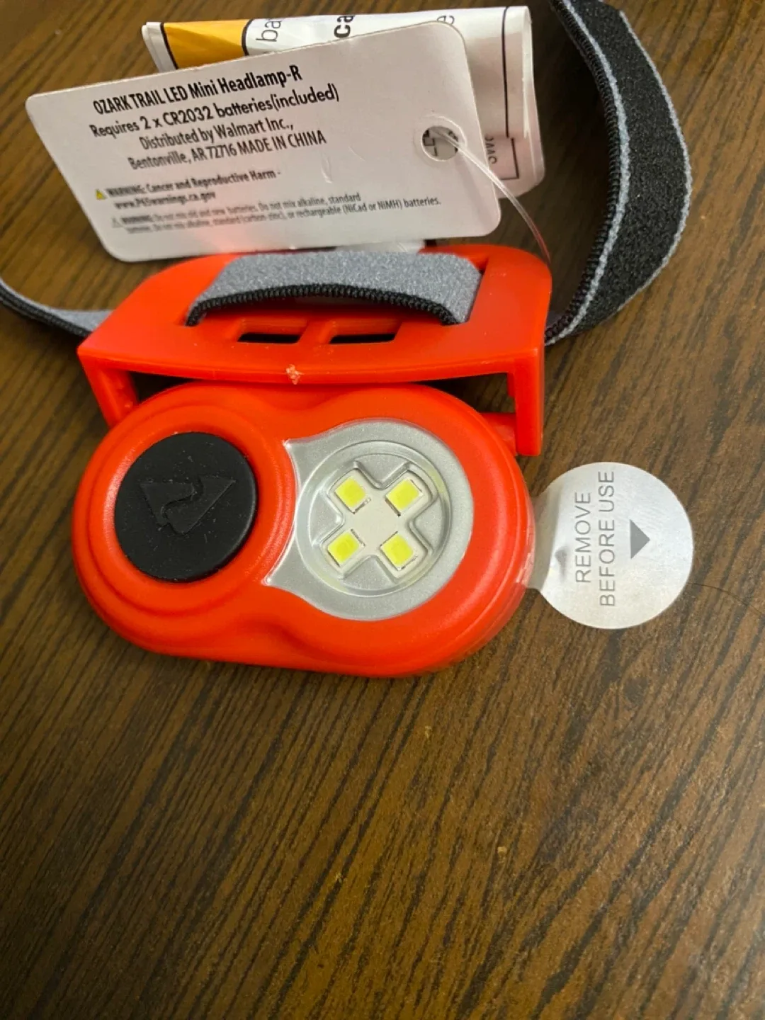 New Ozark Trail LED Mini Headlamp - Red thumbnail