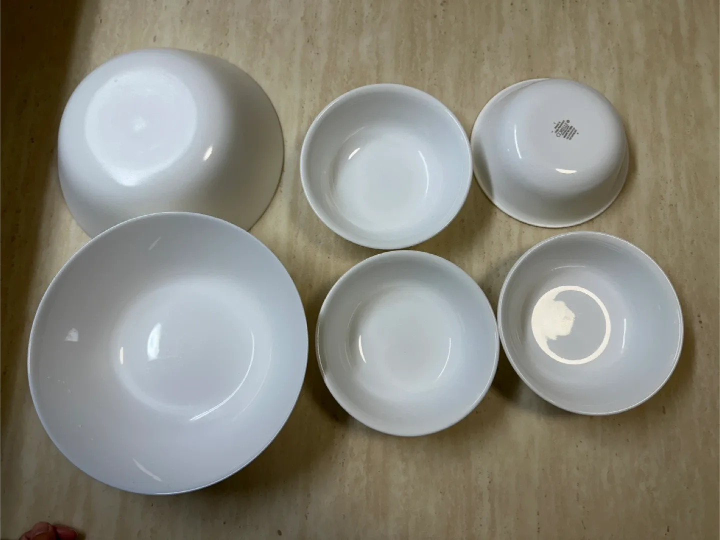 Corelle White Bowls - Set of 6 image indicator(3)