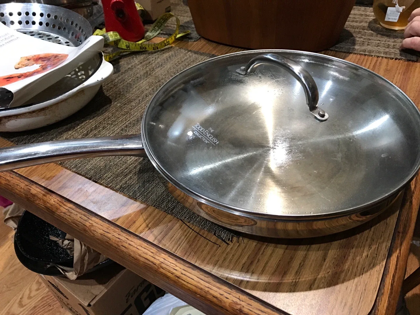 Todd English Collection Frying Pan with Lid