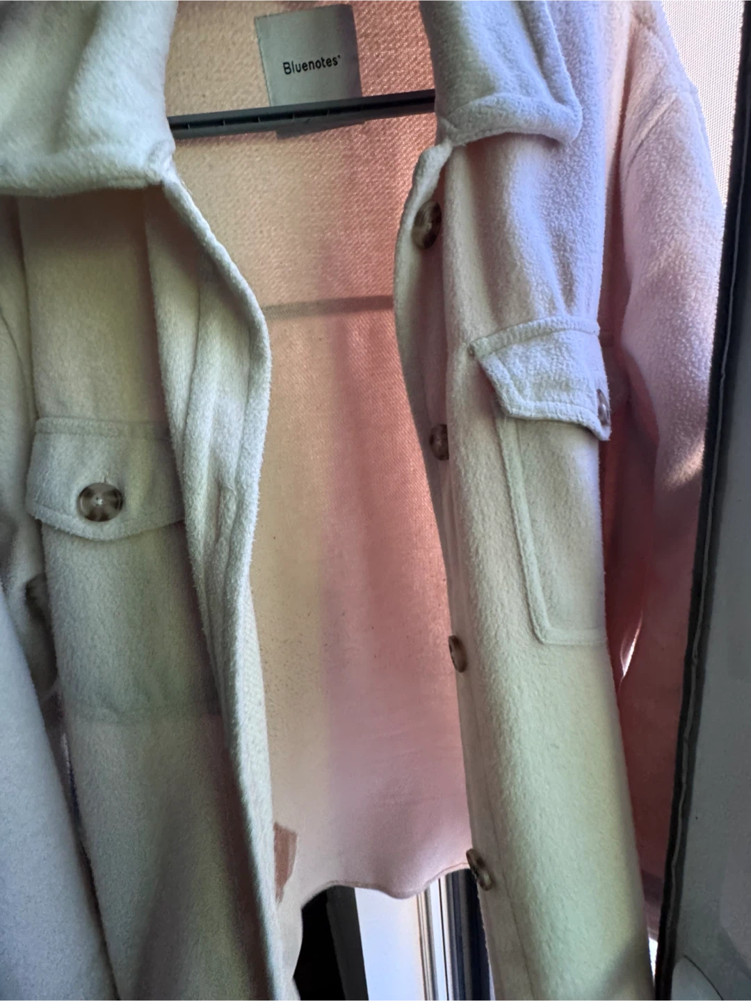 Bluenotes Cream Coat