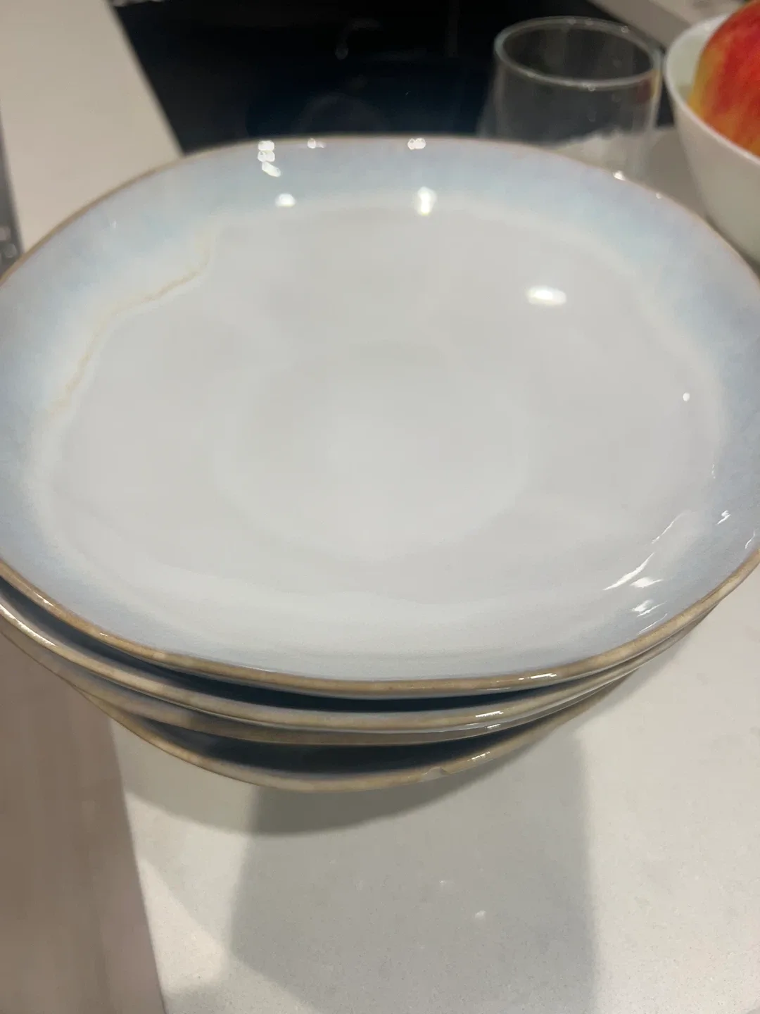 Set of 4 Pottery Dinner Plates image indicator(4)