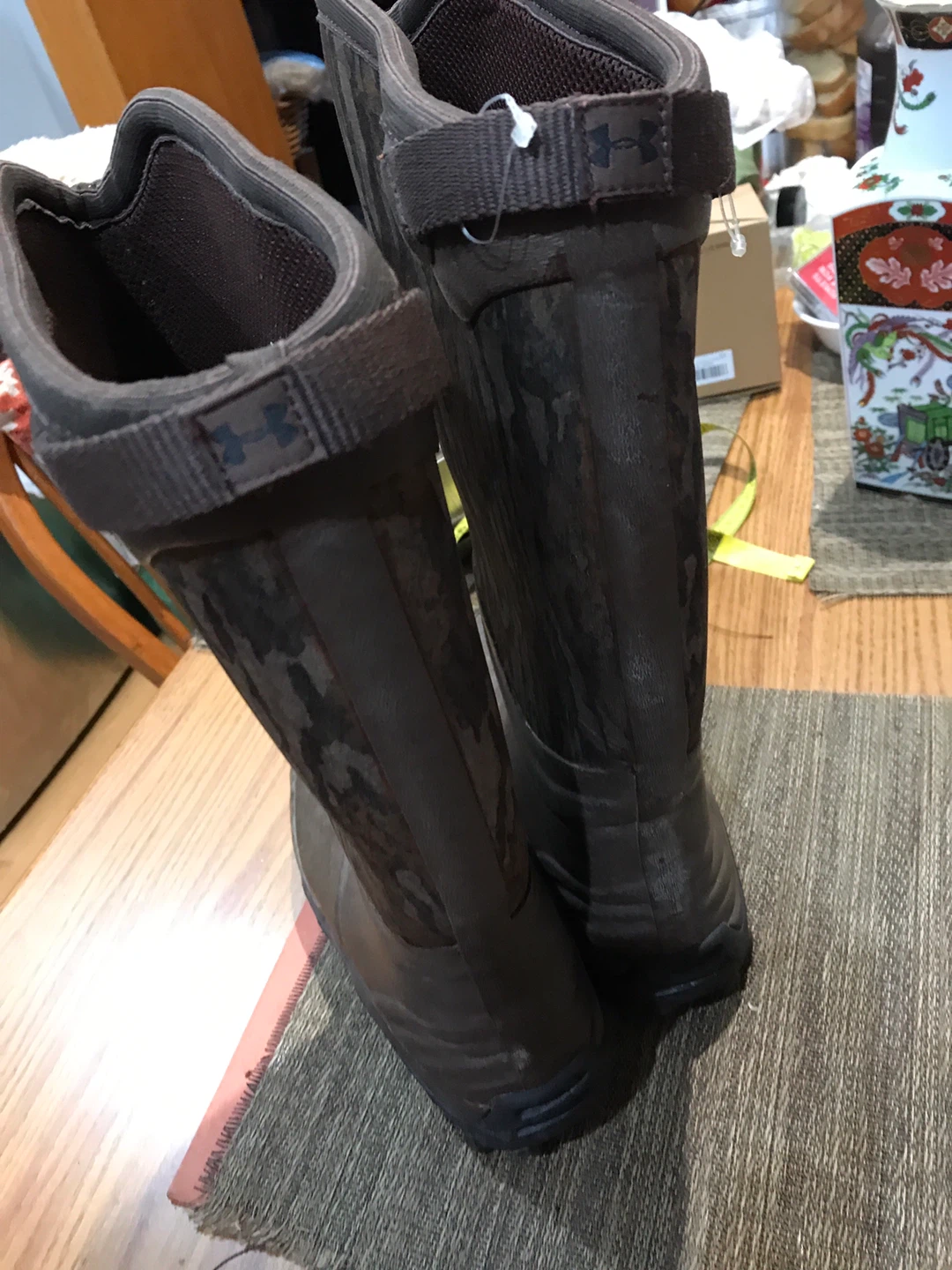 Under Armour Men's 16" Boots Mossy Oak Realtree Camo Sz 6 - photo 3