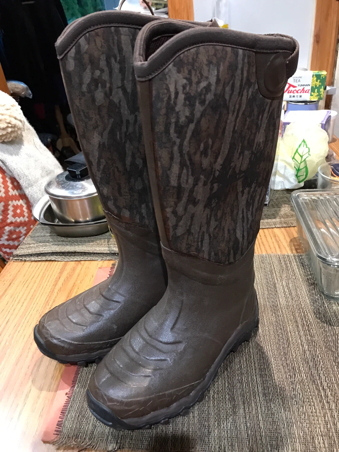 Under Armour Men's 16" Boots Mossy Oak Realtree Camo Sz 6
