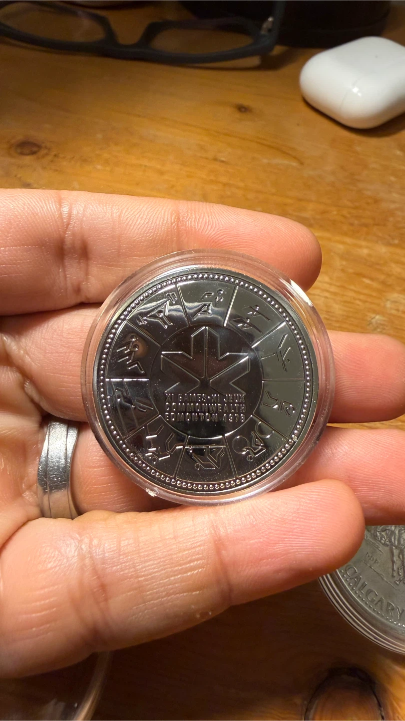 1978 Commonwealth Games Edmonton Coin