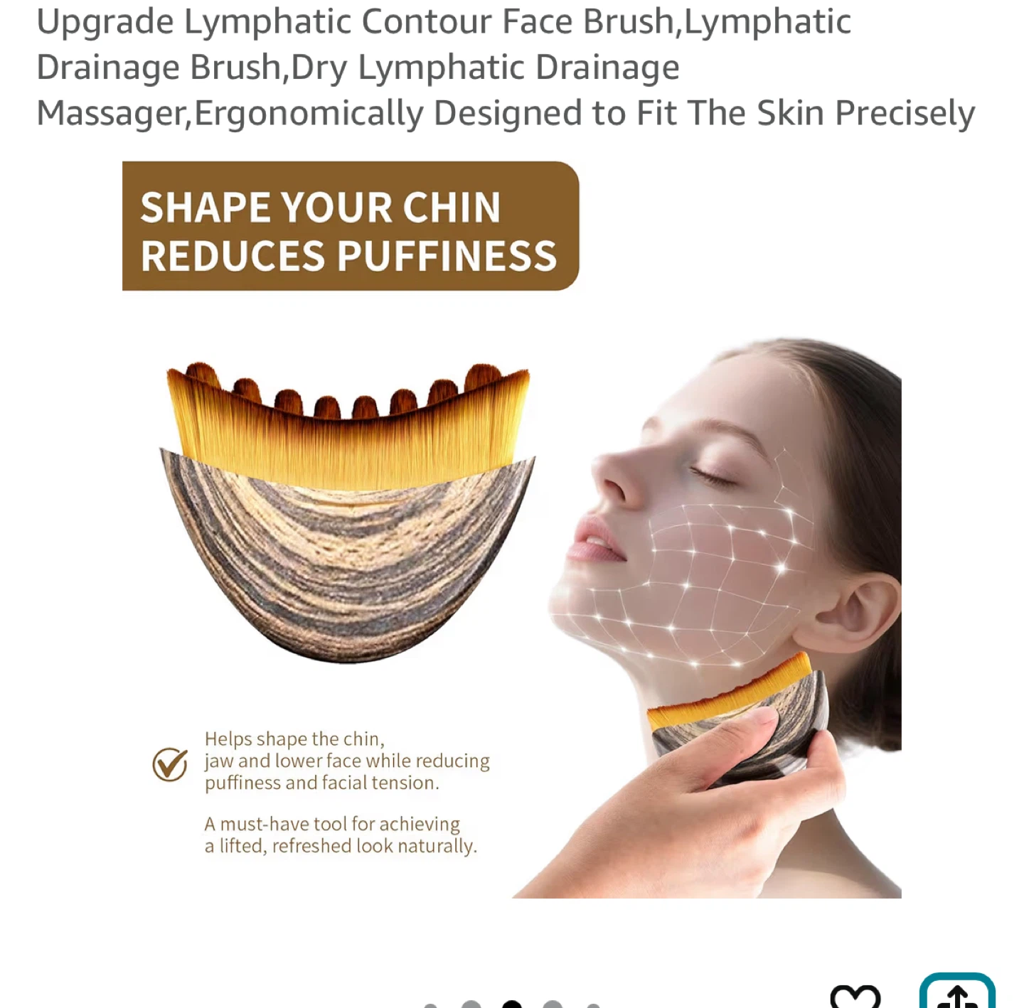 Lymphatic Contour Face Brush - photo 3