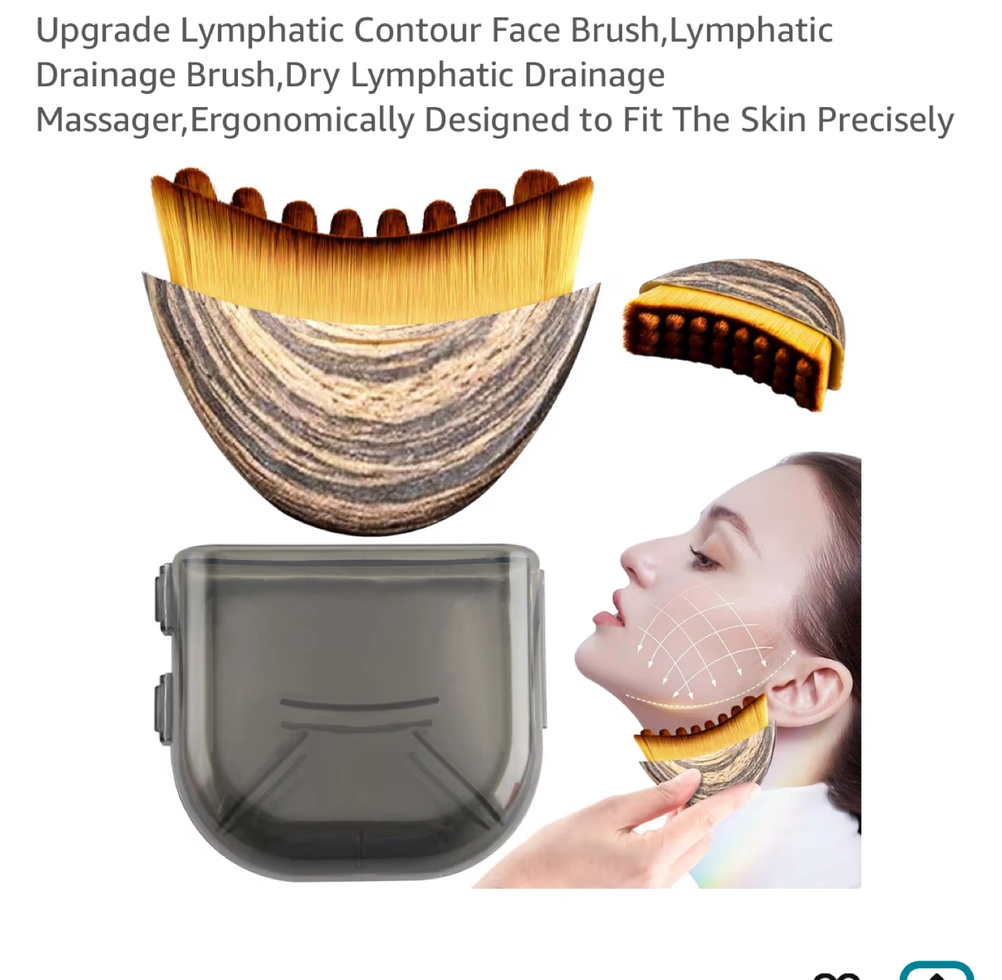 Lymphatic Contour Face Brush