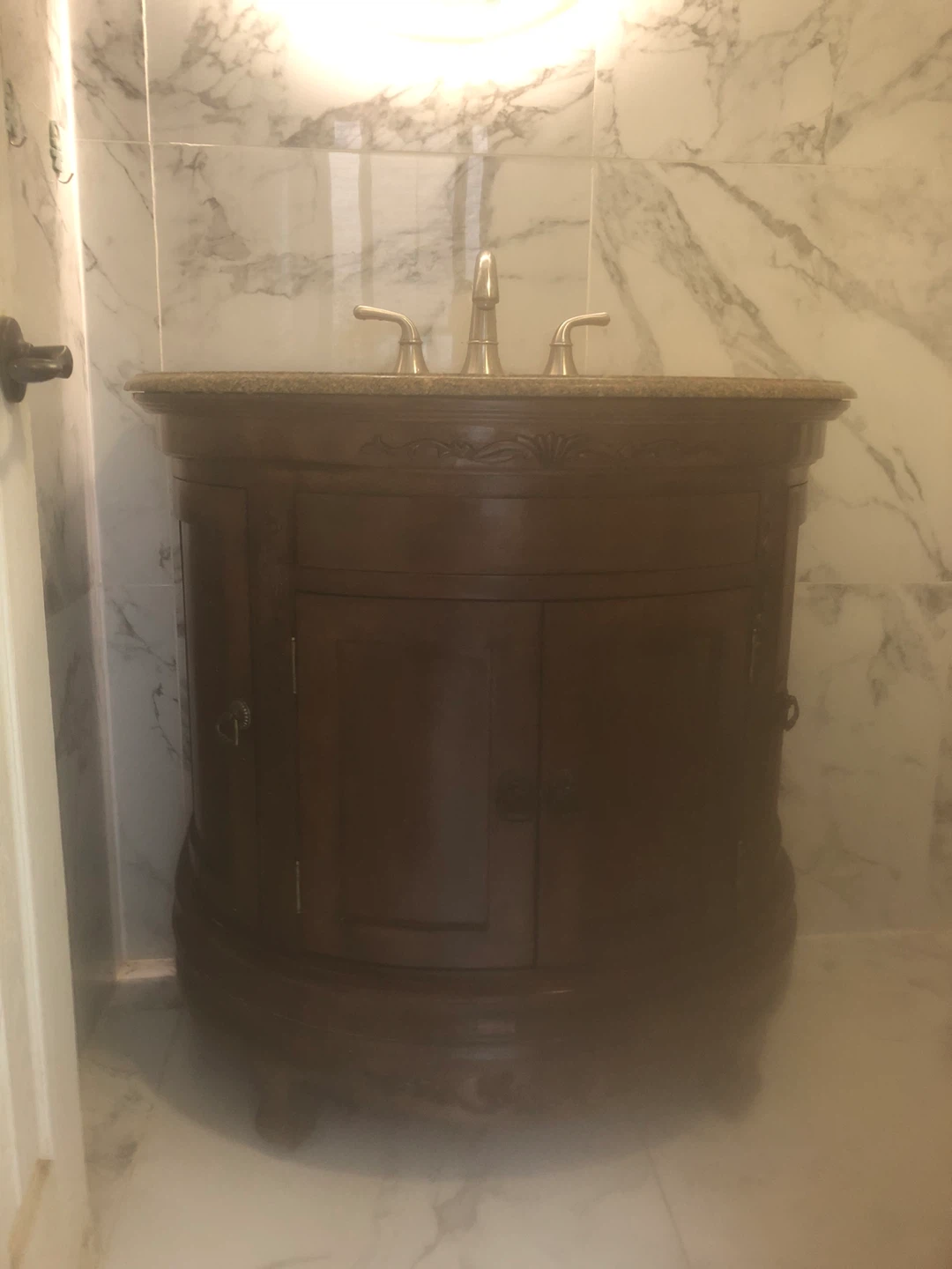 Bathroom Vanity with Sink and Faucet - photo 5