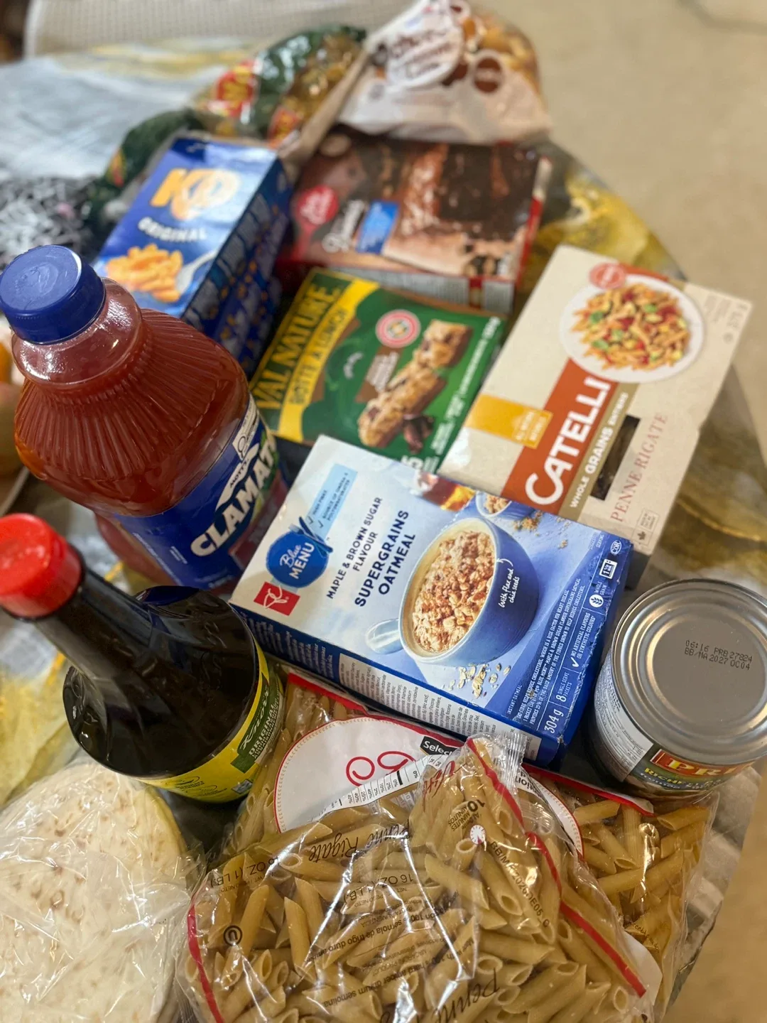 Variety of Food Items