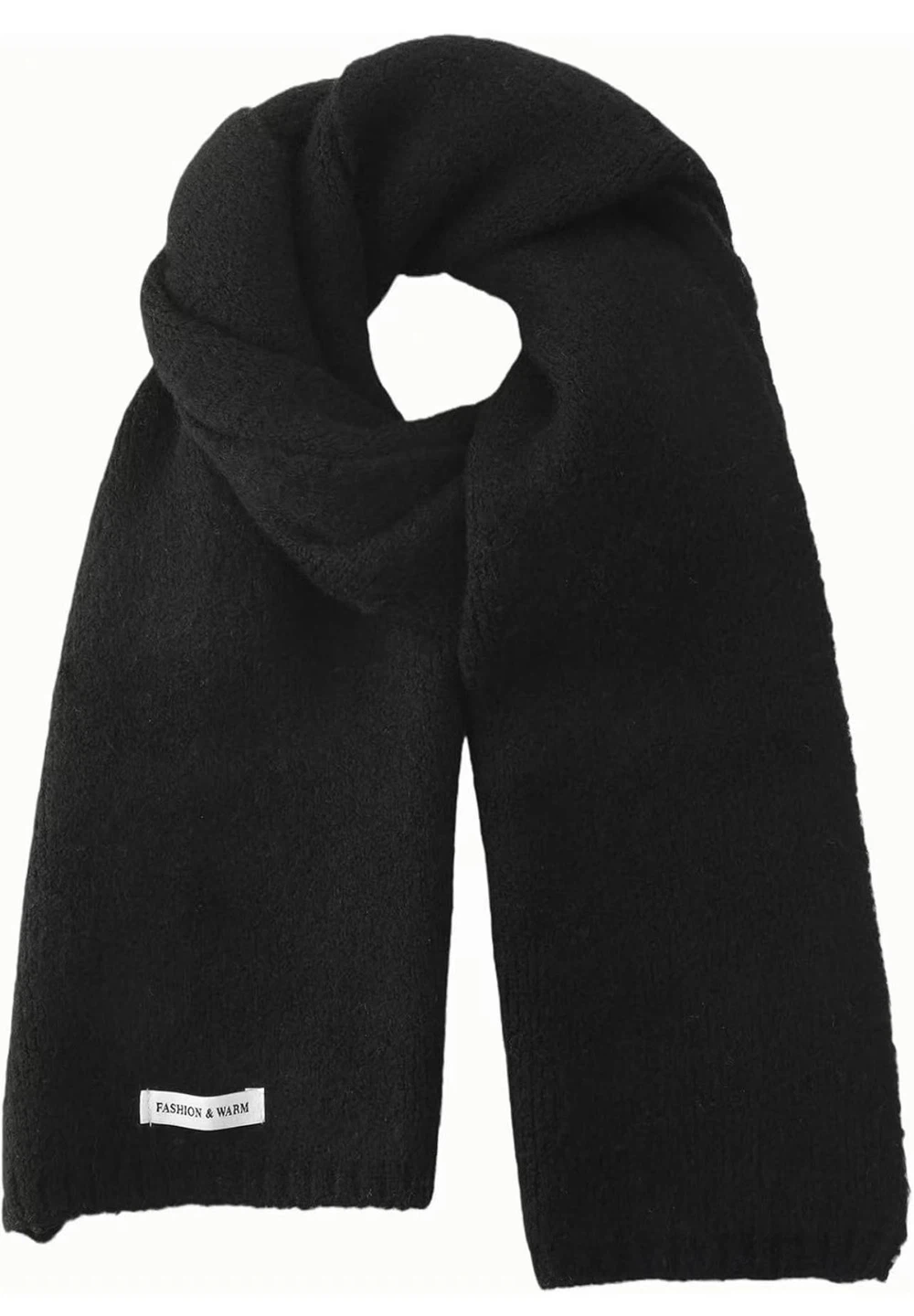 Fashion & Warm Black Scarf - New - photo 2