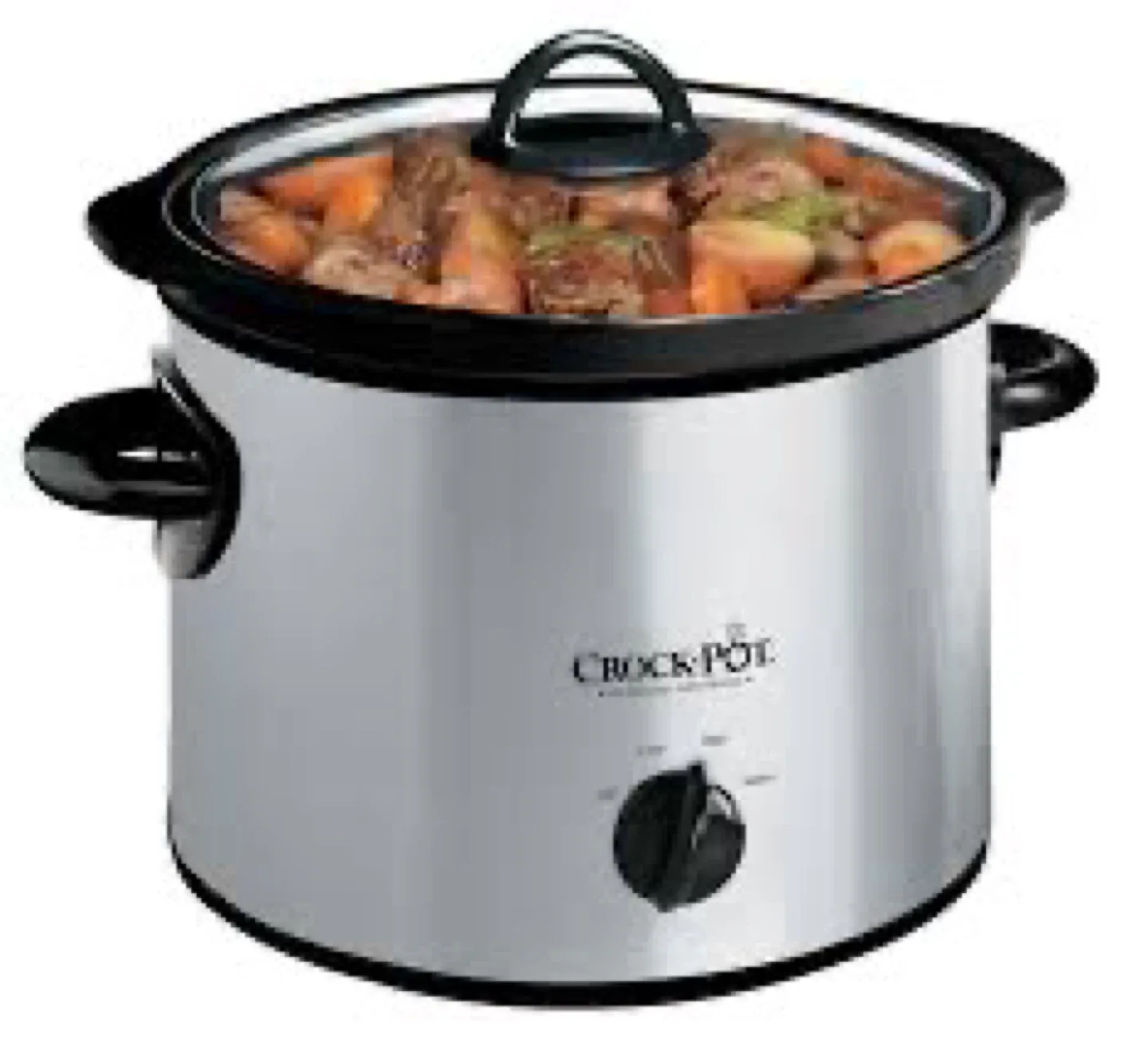 Brand New - Crock-Pot SCR300-SS 3-Quart Slow Cooker image indicator(3)