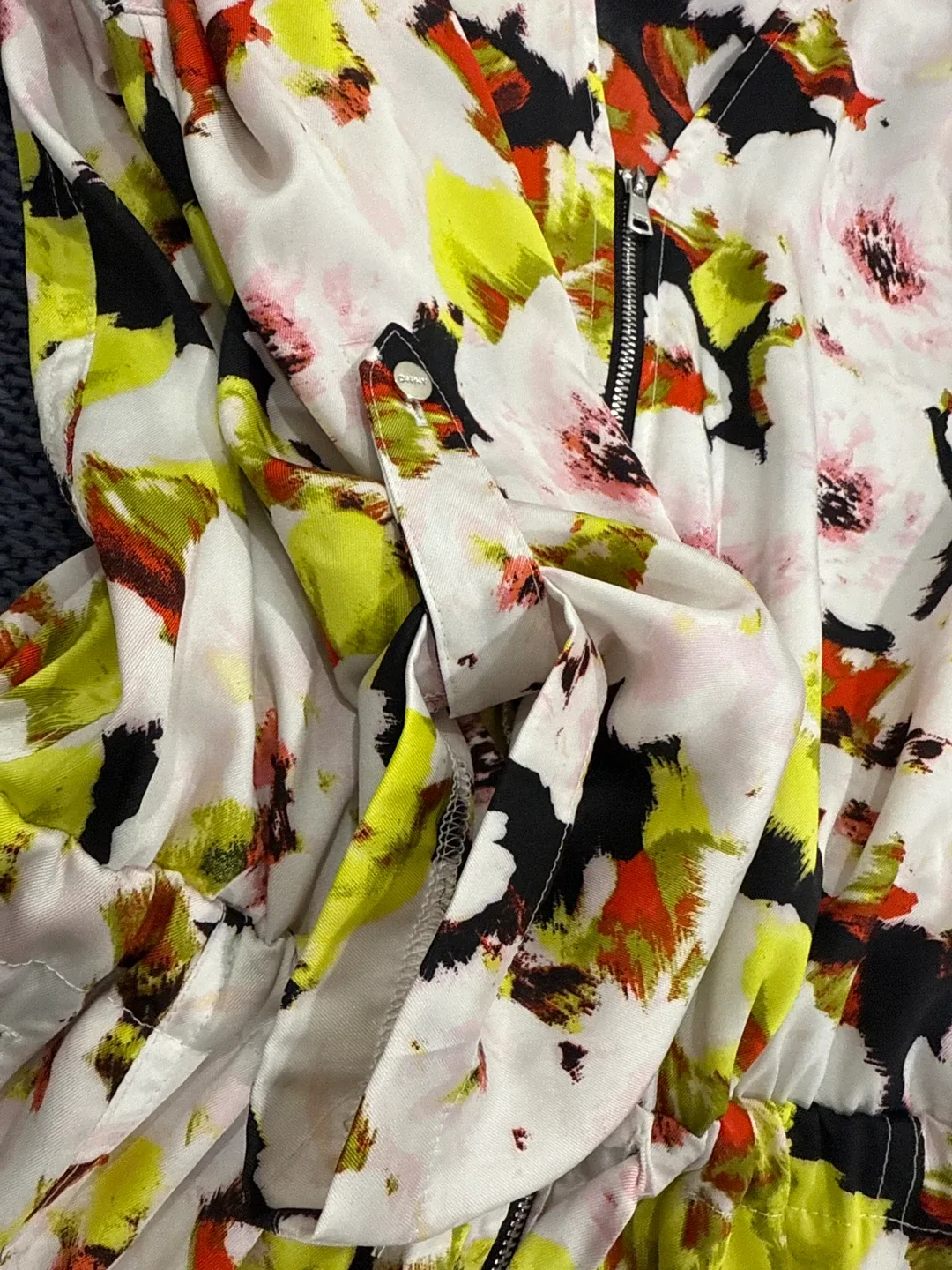 DKNY Floral Print Jumpsuit image indicator(3)